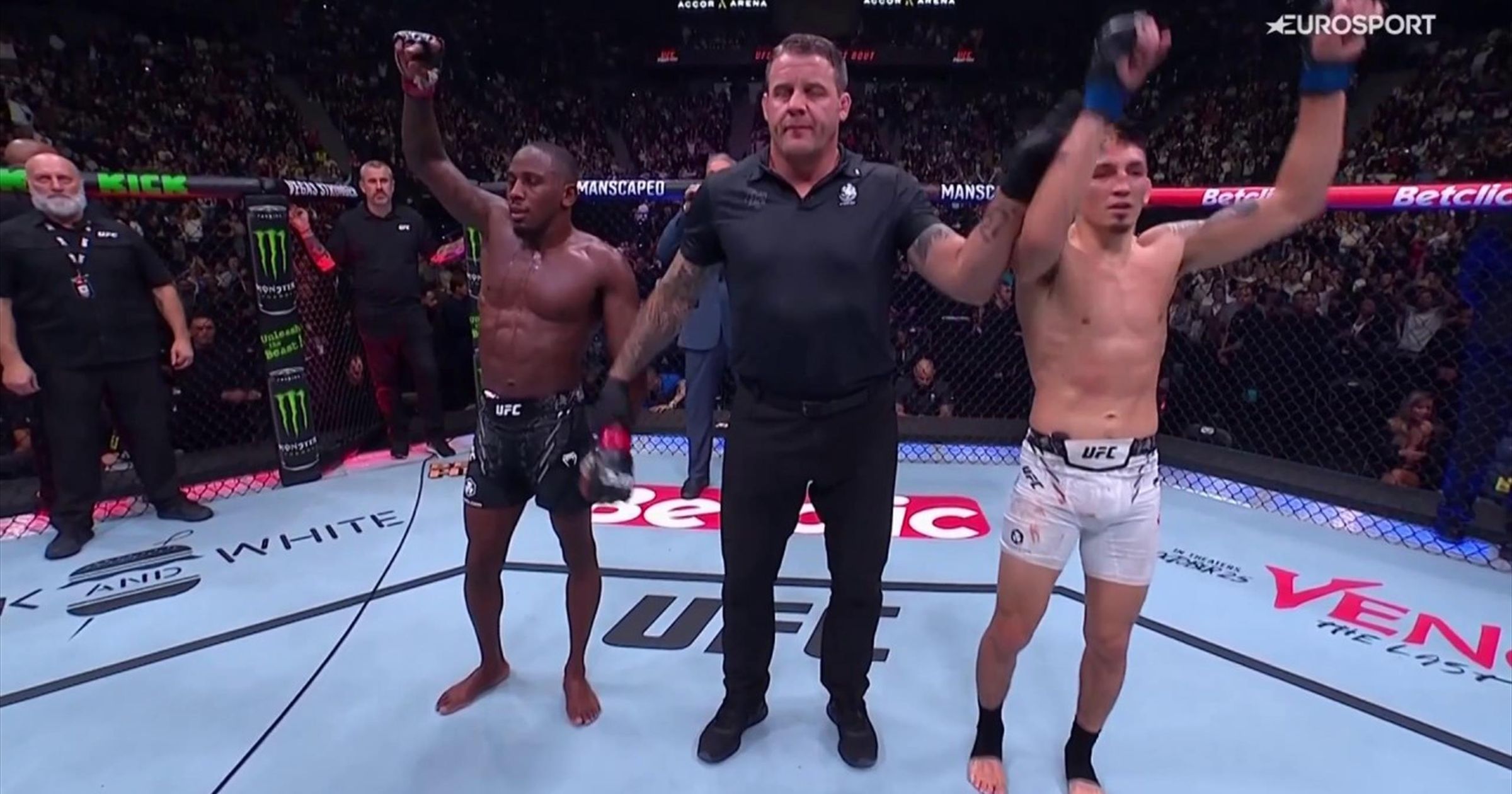 UFC Paris Lapilus staand te sterk voor Morales Mixed Martial Arts