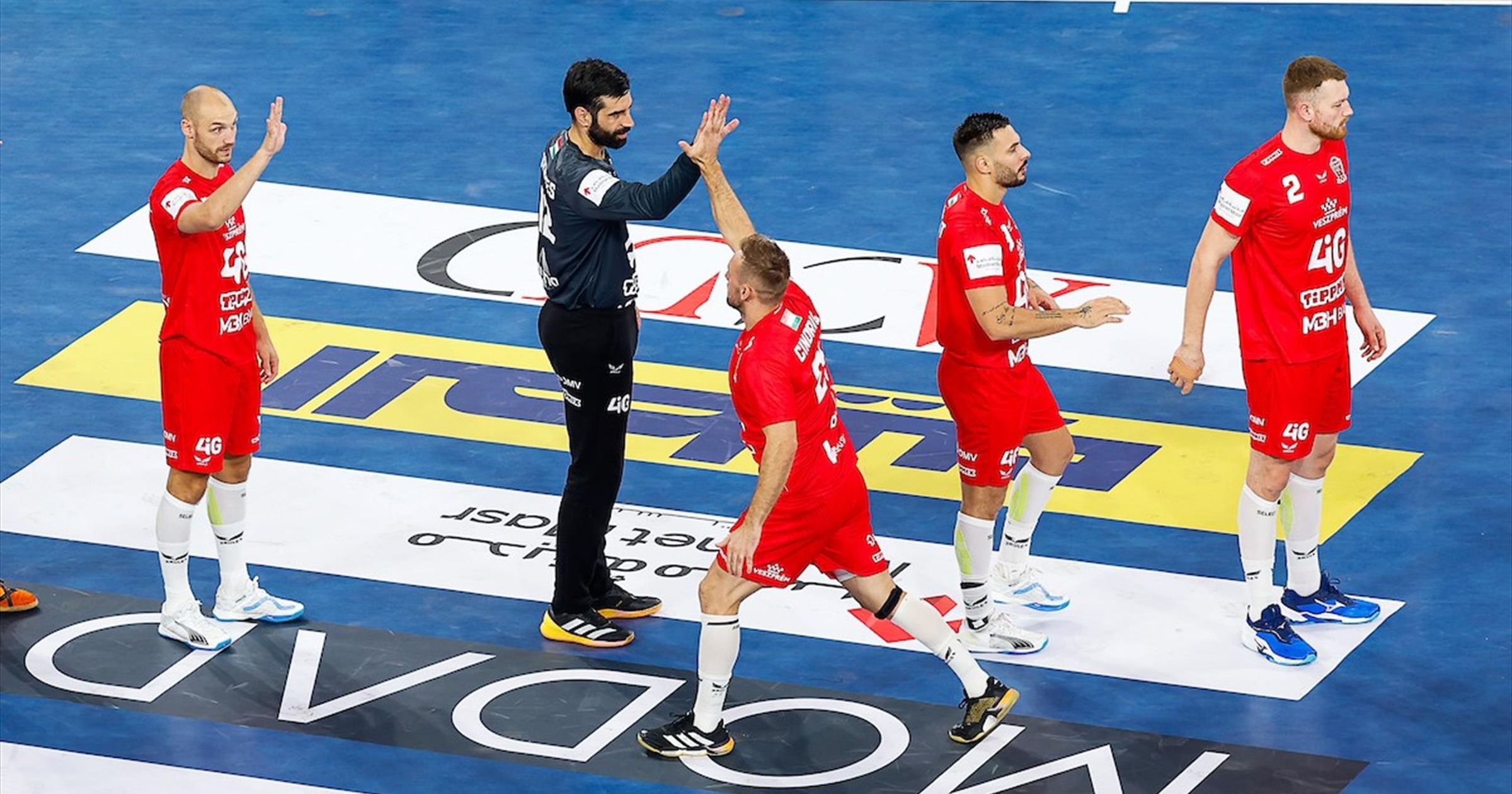 A Veszprém hétgólos győzelmet aratott Bitolában
