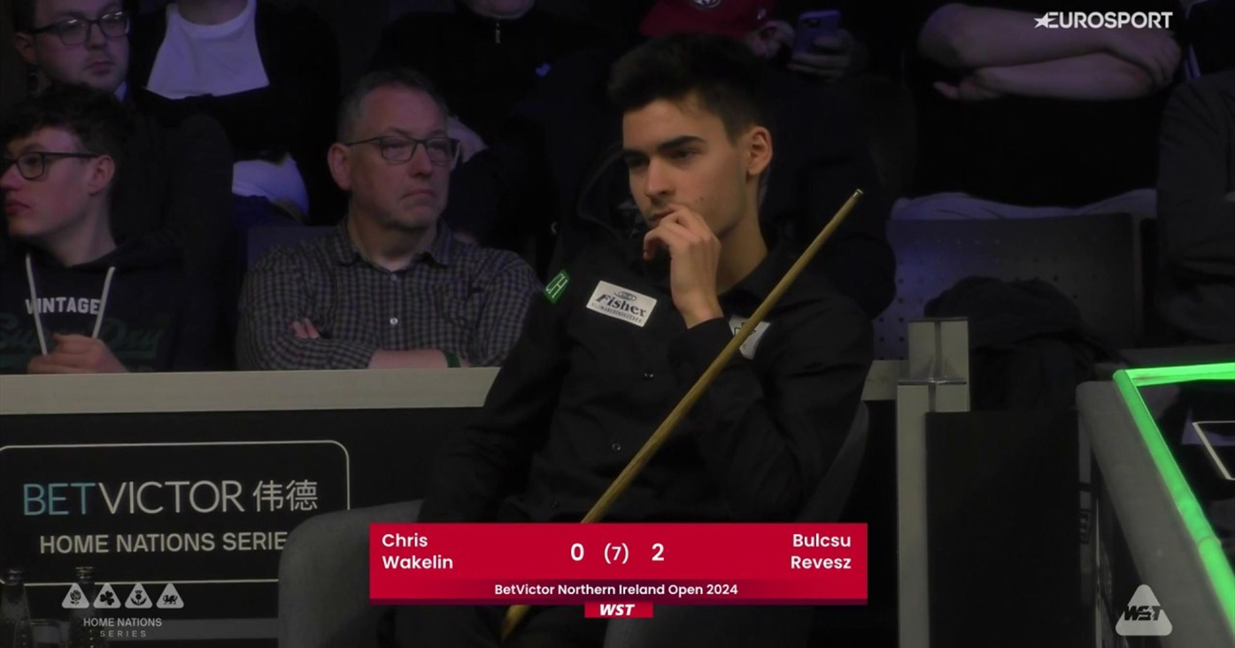 Révész Bulcsú 2-0-s előnnyel kezdte a Chris Wakelin elleni meccsét a Northern Ireland Openen