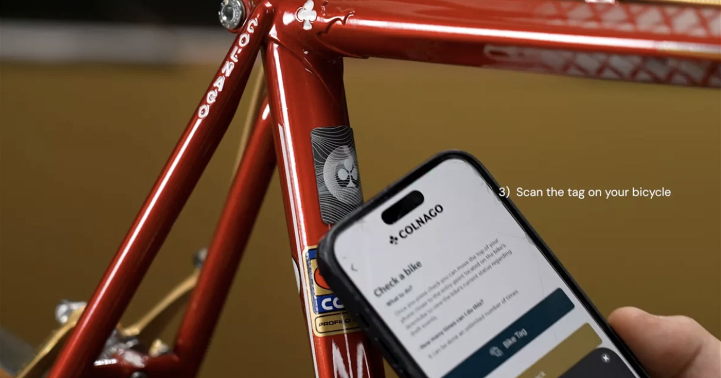 MYLIME CERTIFIES AUTHENTICITY OF VINTAGE FRAMES AND PROVIDES USED BICYCLES WITH A DIGITAL PASSPORT