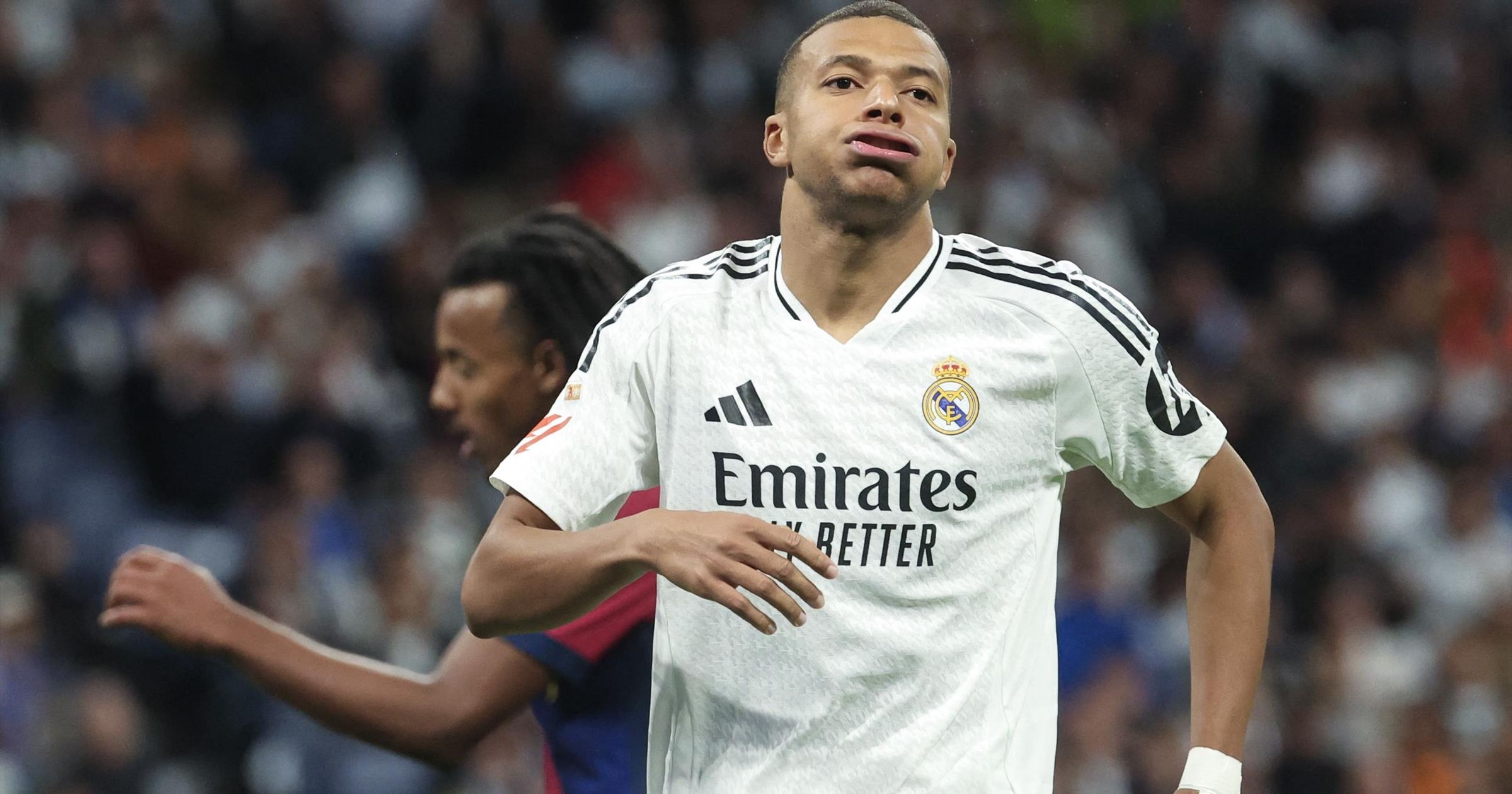 LaLiga 2024/25 | El desastroso primer Clásico de Mbappé: Fallos inexplicables, ocho fueras de juego y un gol anulado - Eurosport