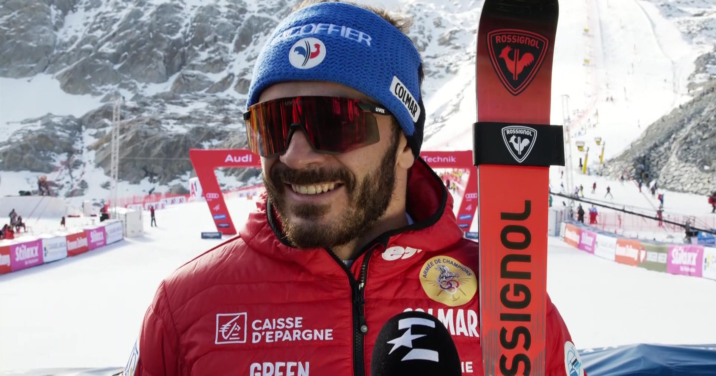 Sarrazin : "Ca met des frissons d'avoir pu partager un petit moment avec Marcel (Hirscher)" thumbnail