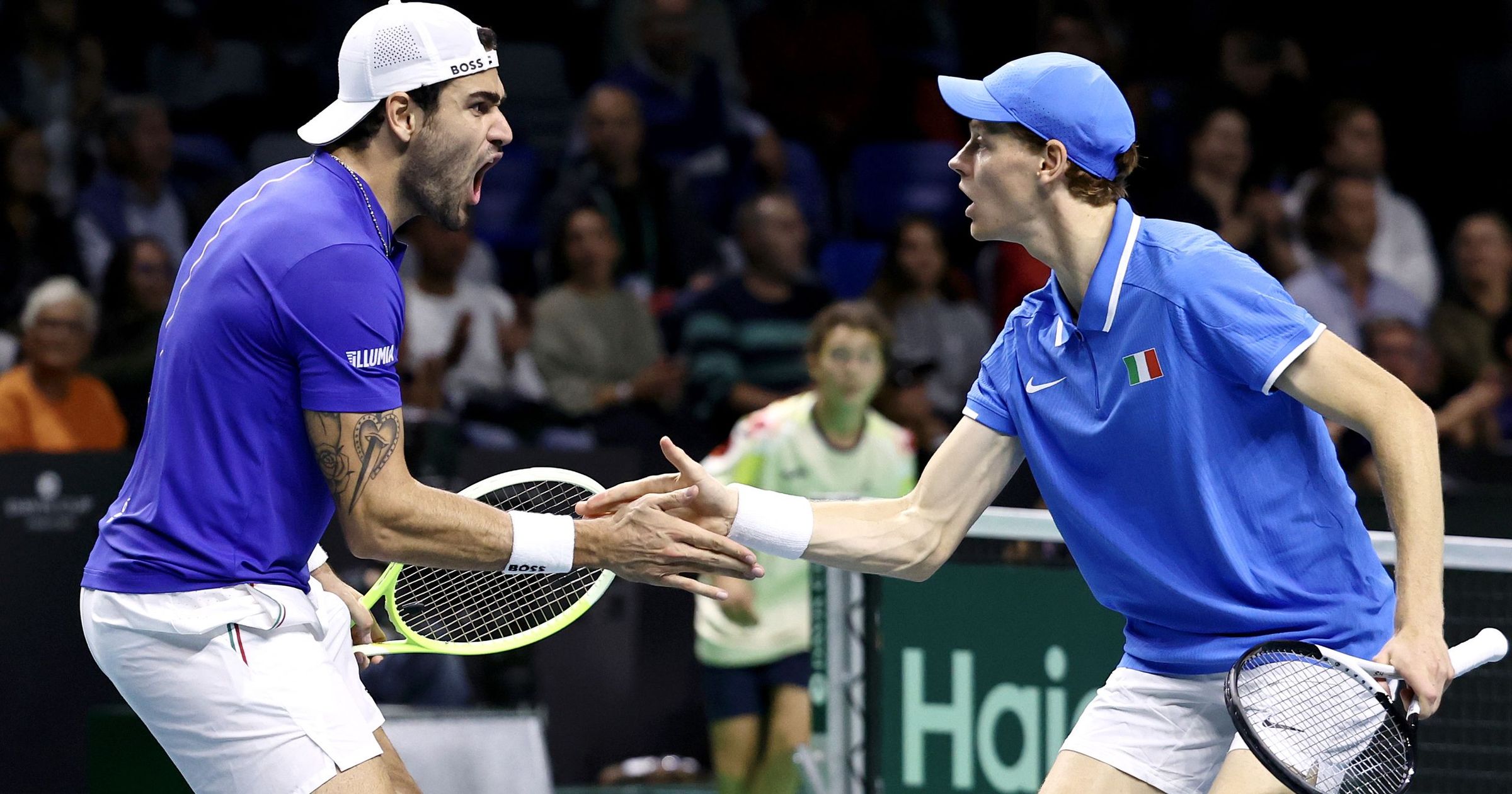 Davis Cup 2024 Jannik Sinner führt Italien gegen Argentinien mit