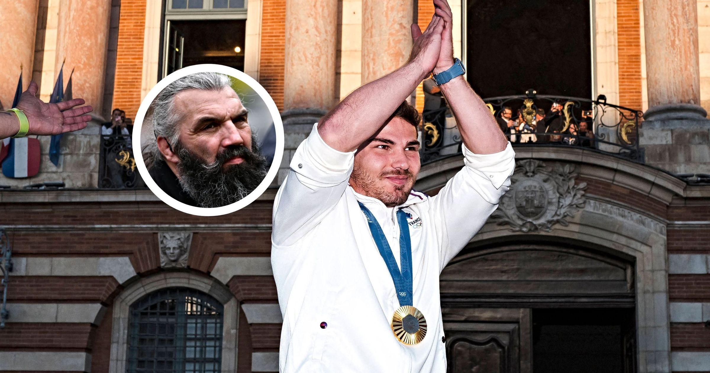 Sébastien Chabal : "Un héros ? On va plus prendre Antoine Dupont, lui,  c'est un héros national" - Eurosport