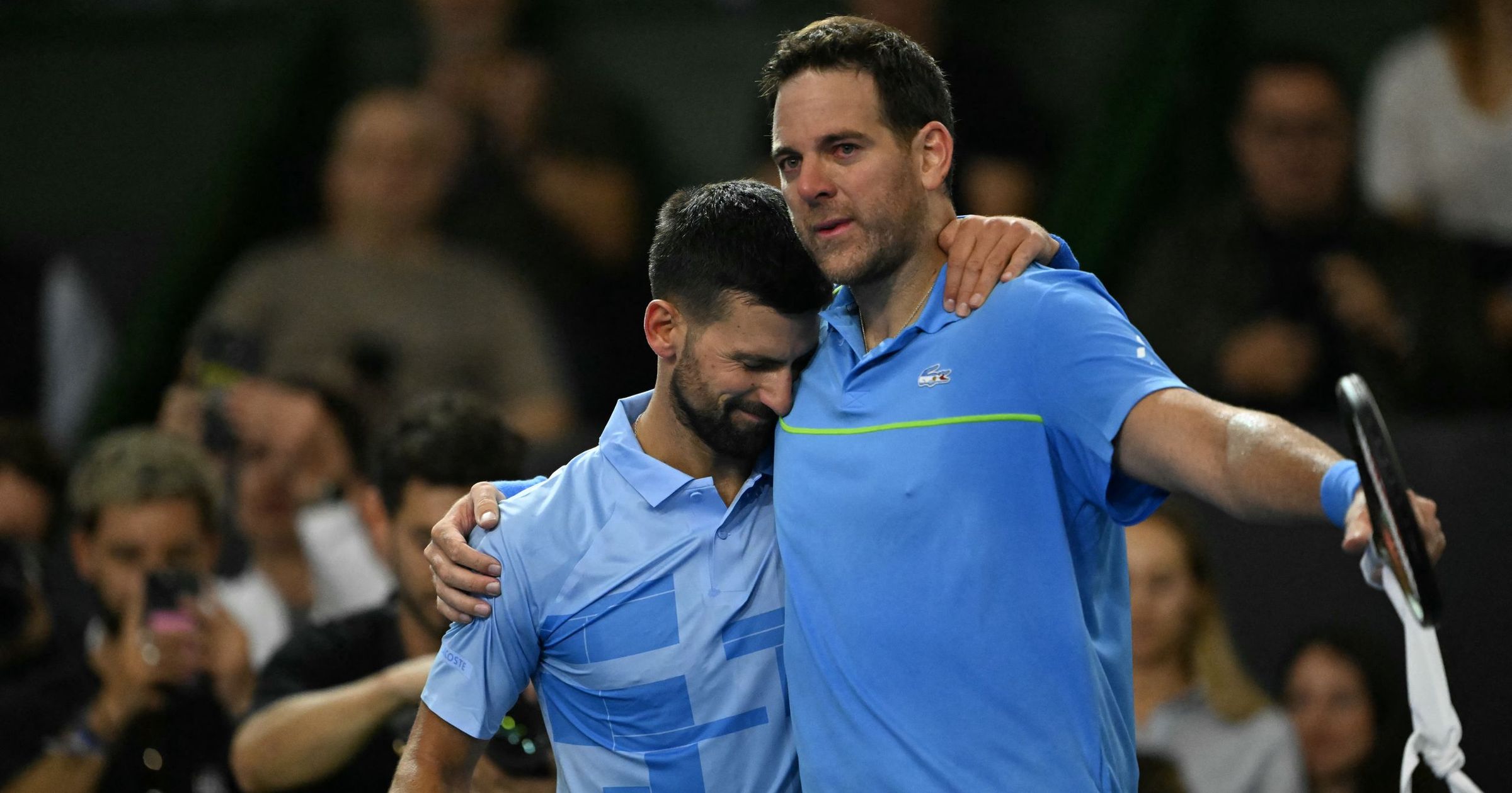 ‘Everyone loves him’ – Djokovic, Federer pay tribute to Del Potro at emotional farewell