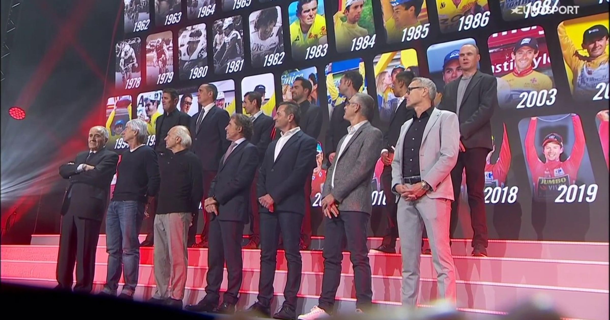 Vuelta-legendák: Contador, Froome, Delgado, Heras, Quintana egy színpadon