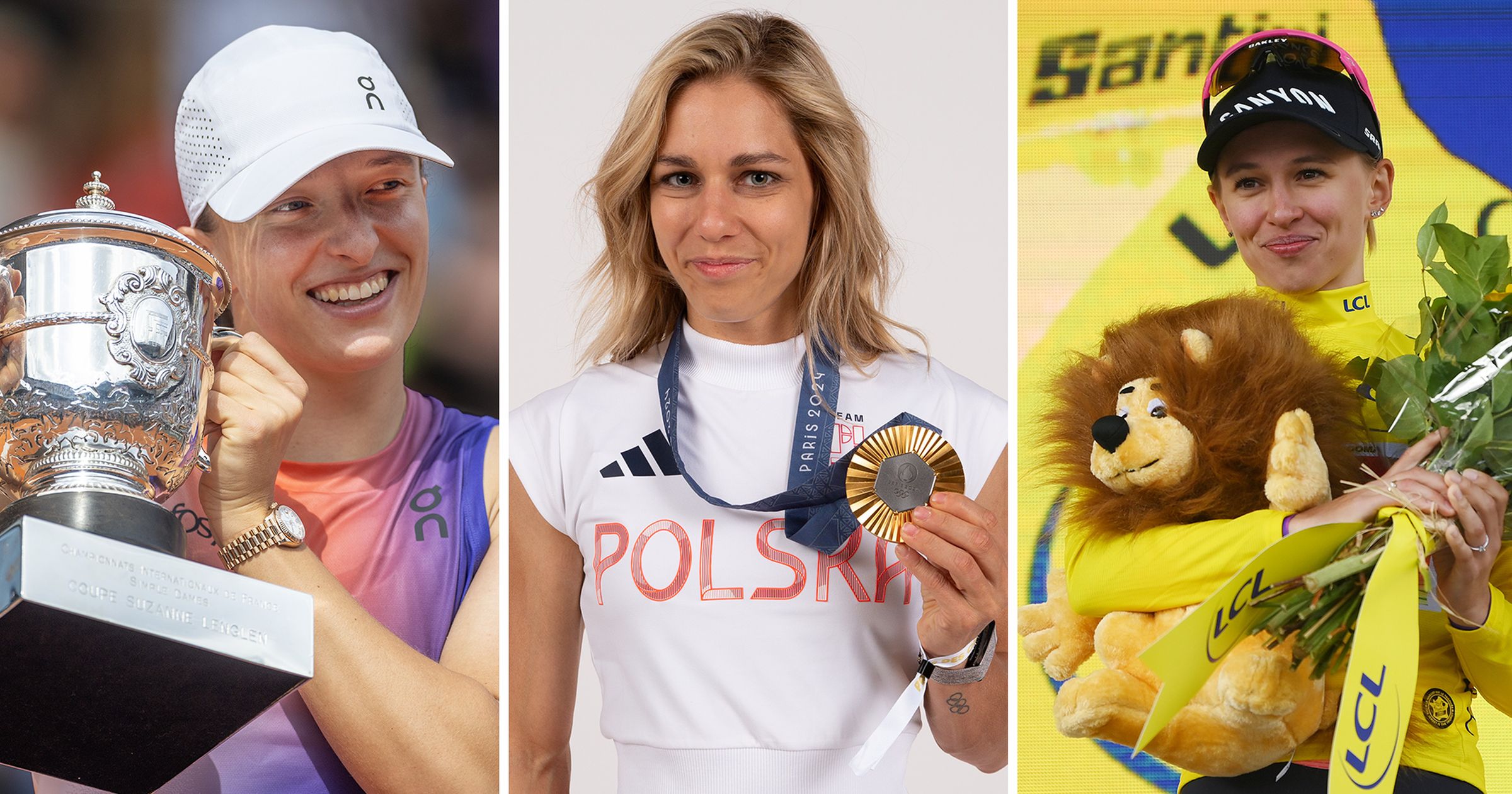 Sukcesy polskiego sportu w 2024 roku: Iga Świątek, Bartosz Zmarzlik i inni w Eurosporcie