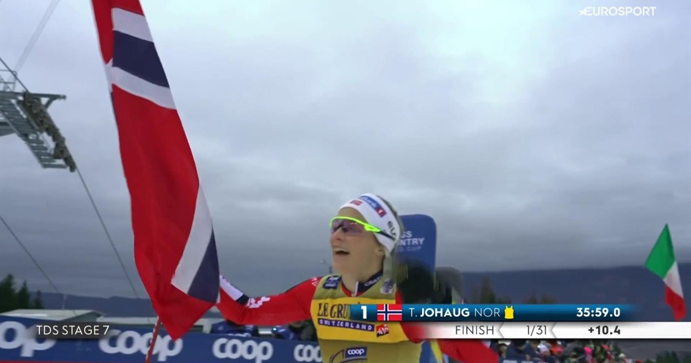 Johaug megint utolérhetetlen volt, győzelemmel tért vissza a Tour de Skire