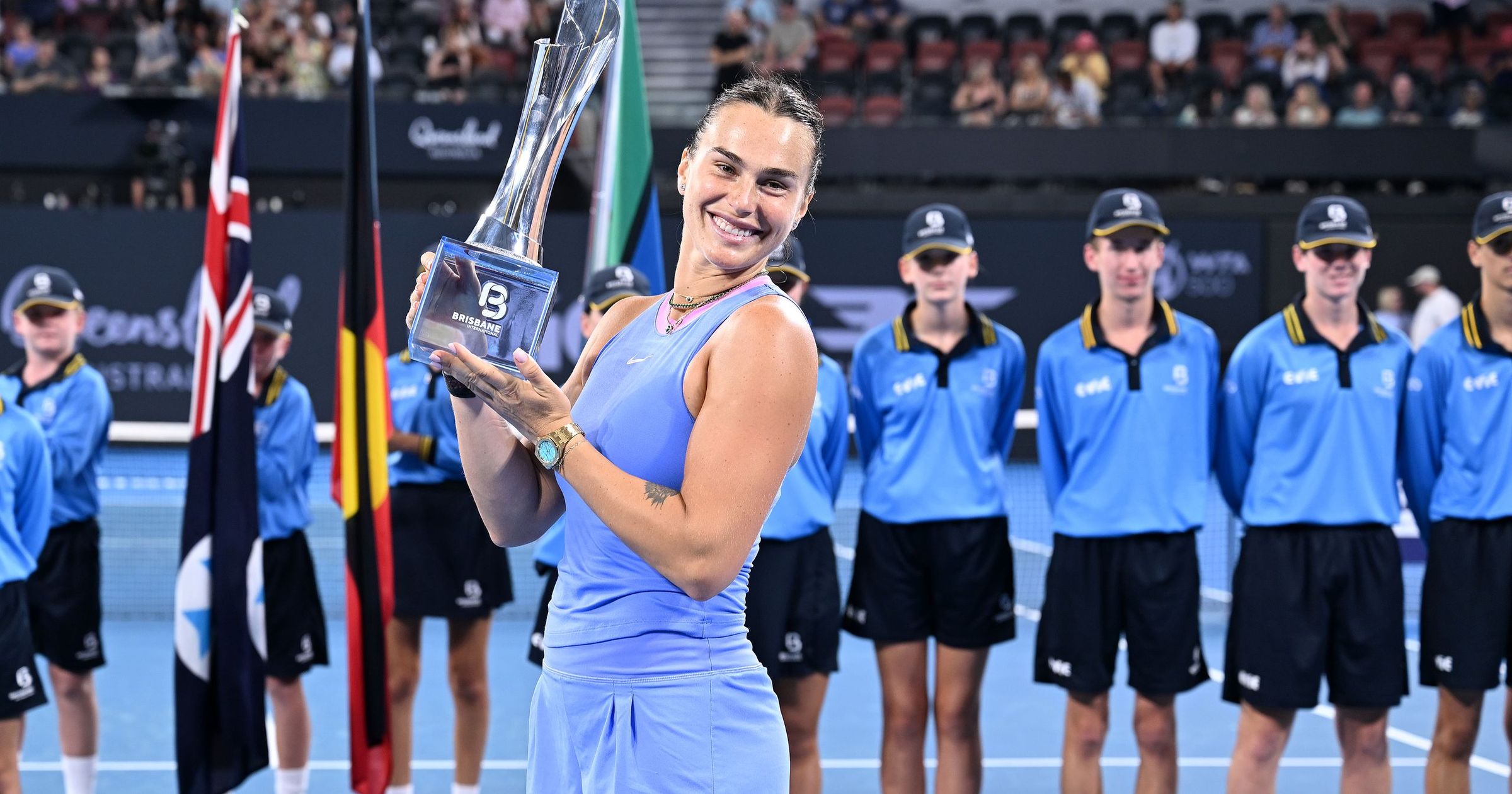 Sabalenka bat Polina Kudermetova en finale pour remporter son premier titre de 2025 à la WTA de
