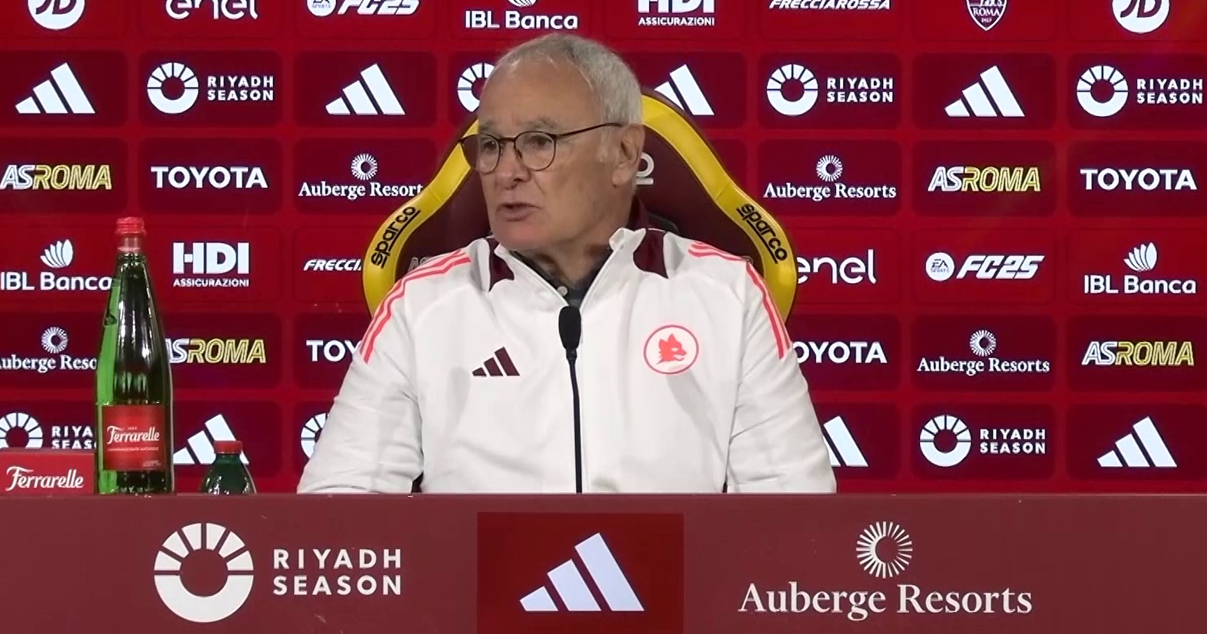 Ranieri: "Chi verrà a Roma a gennaio dovrà darci un qualcosa in più" - Calcio video - Eurosport