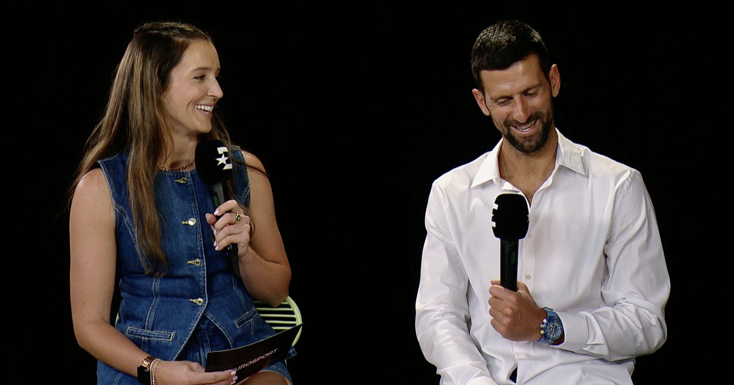 Open d'Australie | "Je suis tellement gêné" : Djokovic testé sur ses connaissances sur Murray - Tennis video - Eurosport