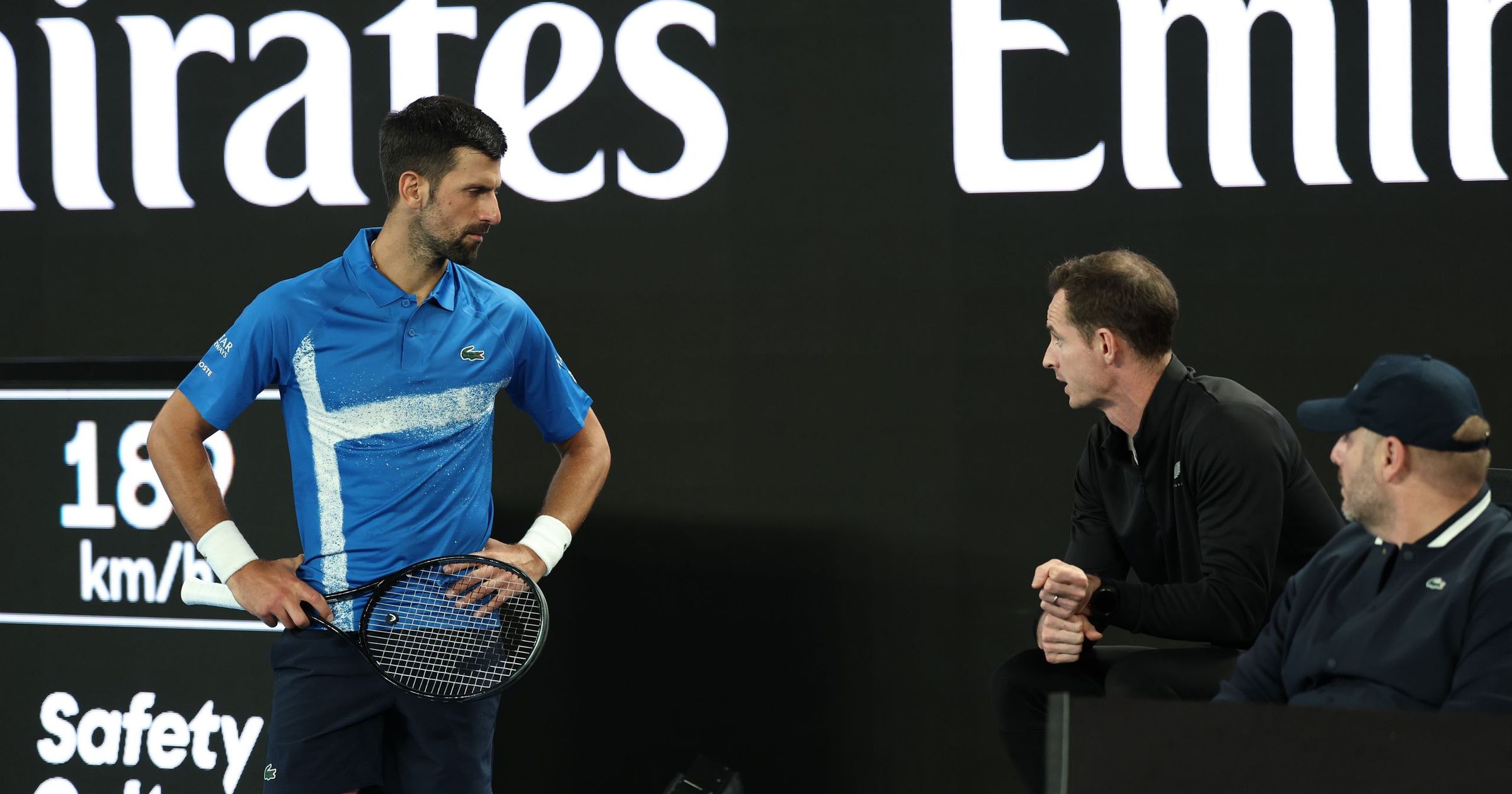 Open d'Australie - Novak Djokovic et la première de coach Andy Murray : "Avec lui parfois, un regard suffit" - Eurosport