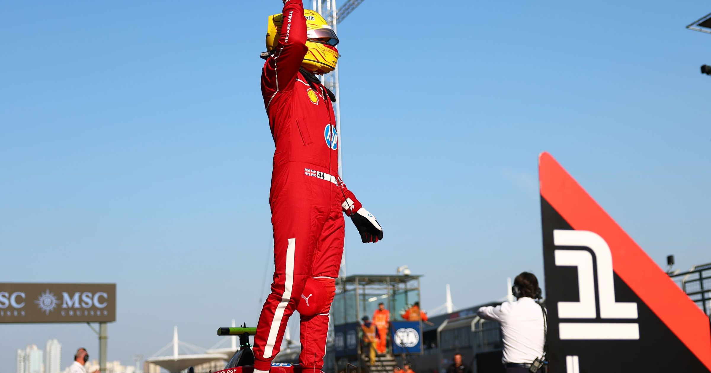 GP von China: Lewis Hamilton mit erstem Ausrufezeichen im Ferrari ...