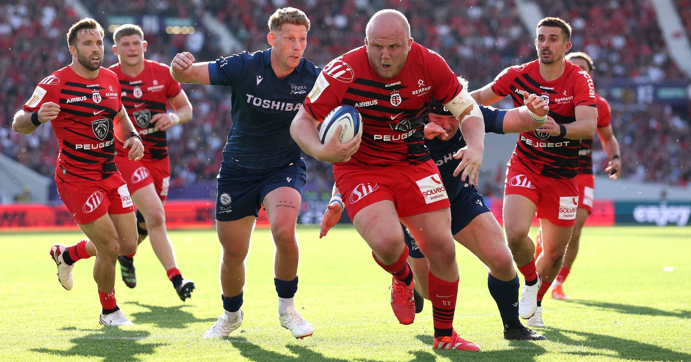 Champions Cup - Le Stade Toulousain domine les Sharks de Sale (38-15 ...