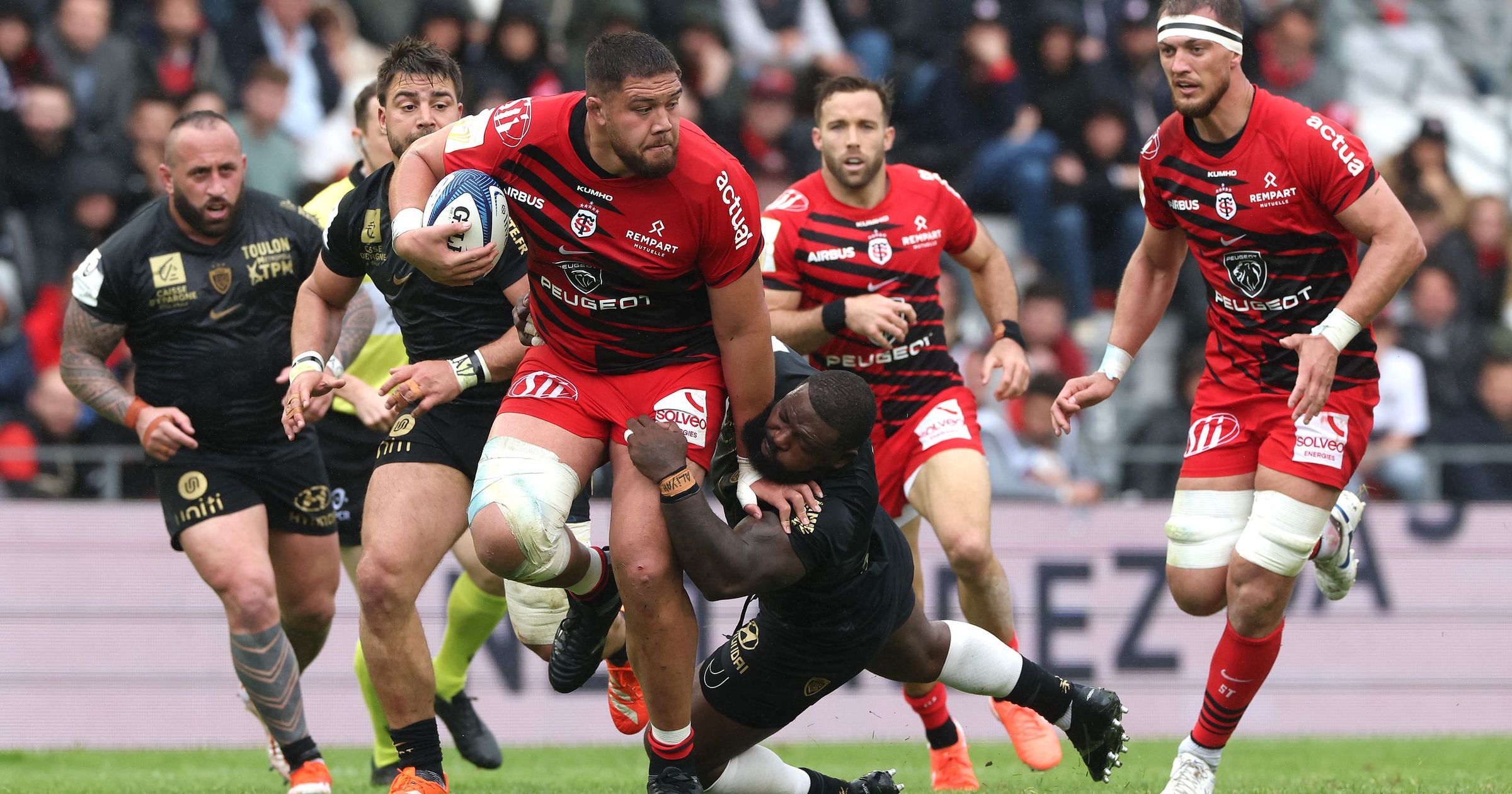 Top 14 - Emmanuel Meafou prolonge son aventure avec le Stade Toulousain ...