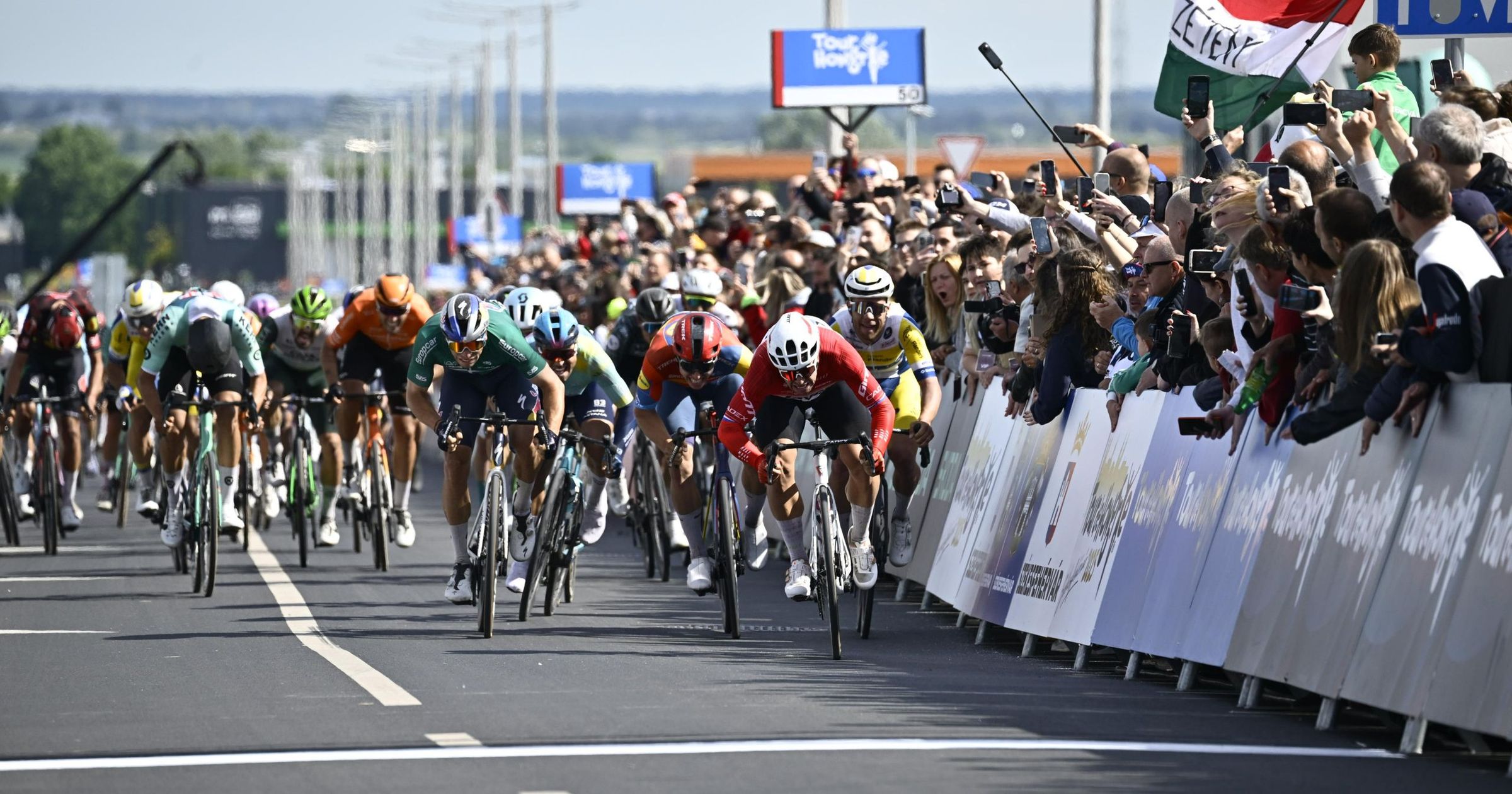 Tour de Hongrie: Groenewegen nyerte a székesfehérvári sprintet, López maradt sárgában