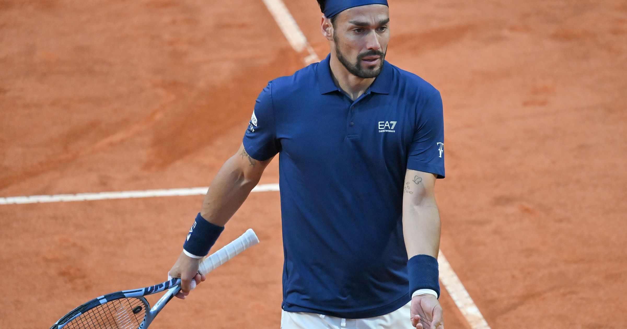 "Fabio egy legenda" - Nem jött össze a 18. Roland Garrosán a főtábla, kiesett a selejtezőben Fognini