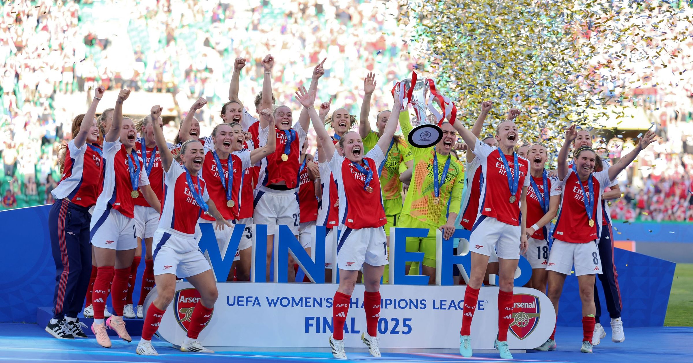 Az Arsenal története során másodszor nyerte meg a Bajnokok Ligáját