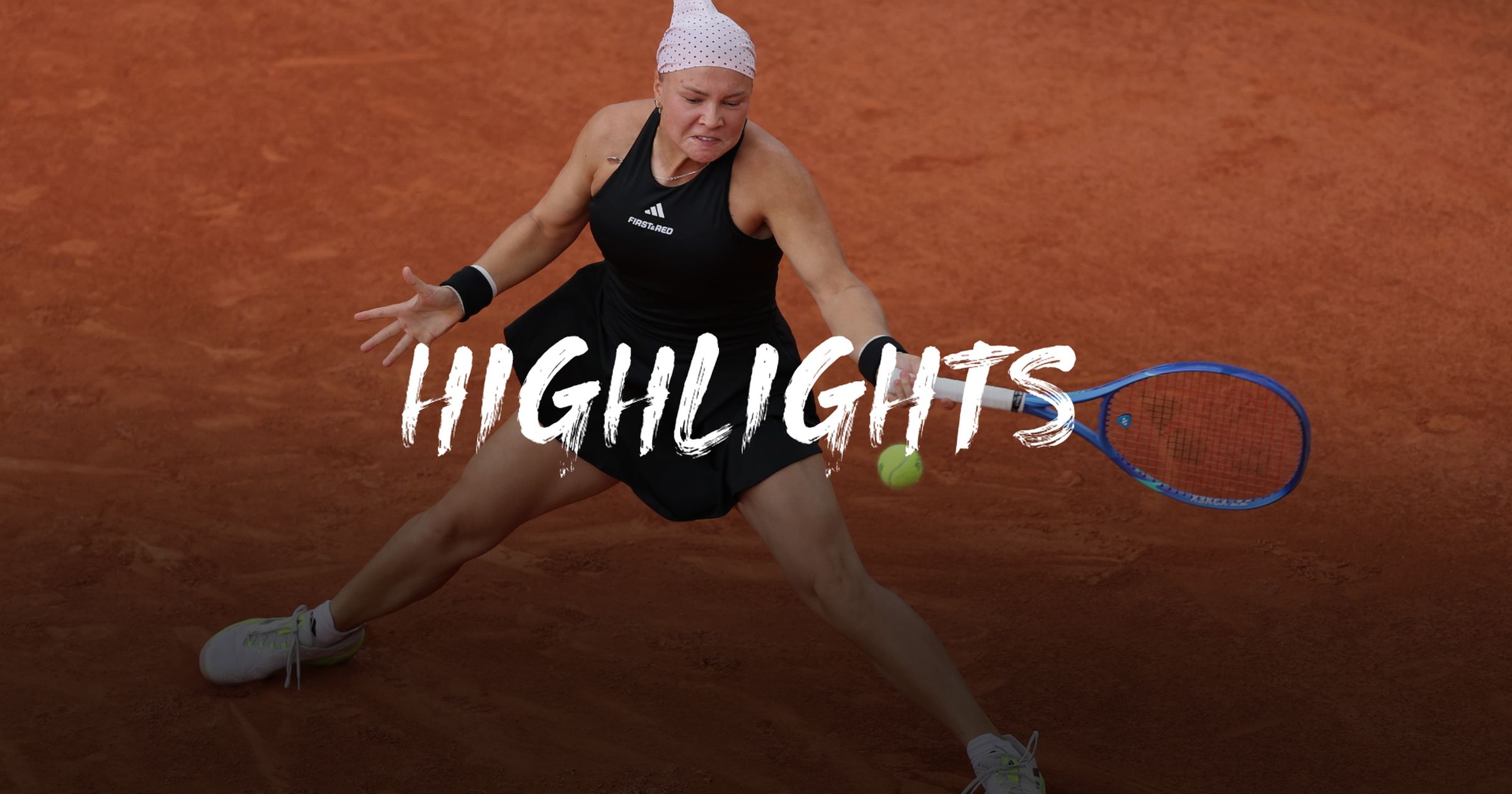 Roland Garros - Diana Shnaider - Anastasiia Sobolieva - a mérkőzés legjobb pillanatai