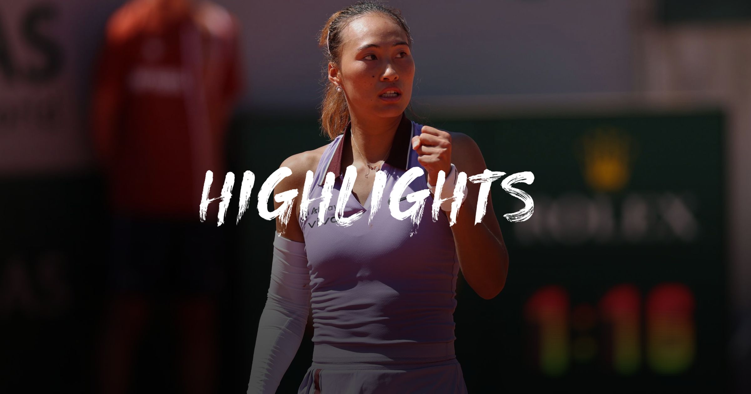 Roland Garros - Victoria Mboko - Qinwen Zheng - a mérkőzés legjobb pillanatai