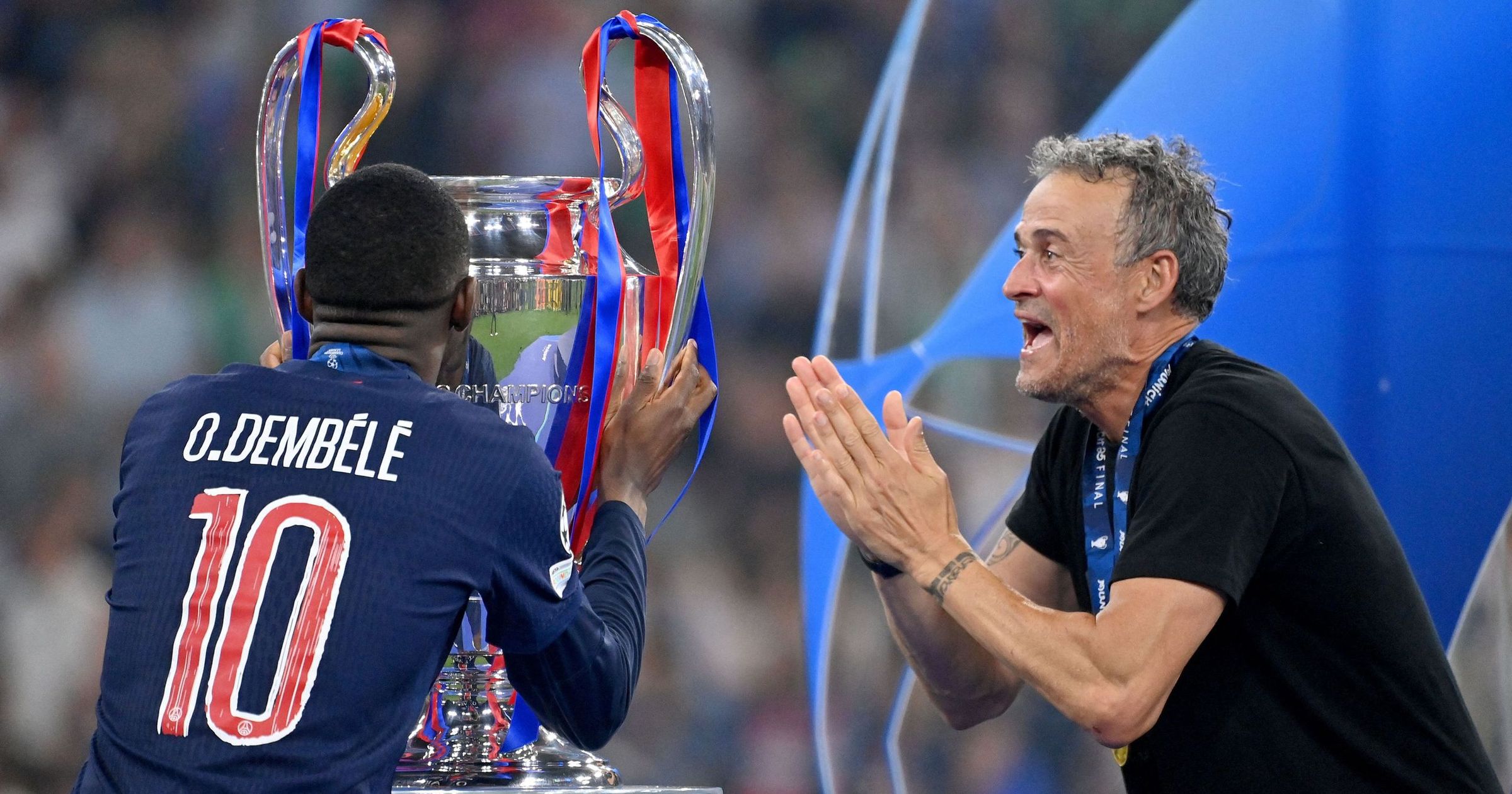 "Ez büszkeség, ez kivételes" – BL-sikerrel koronázta meg látványos szezonját a PSG francia támadója