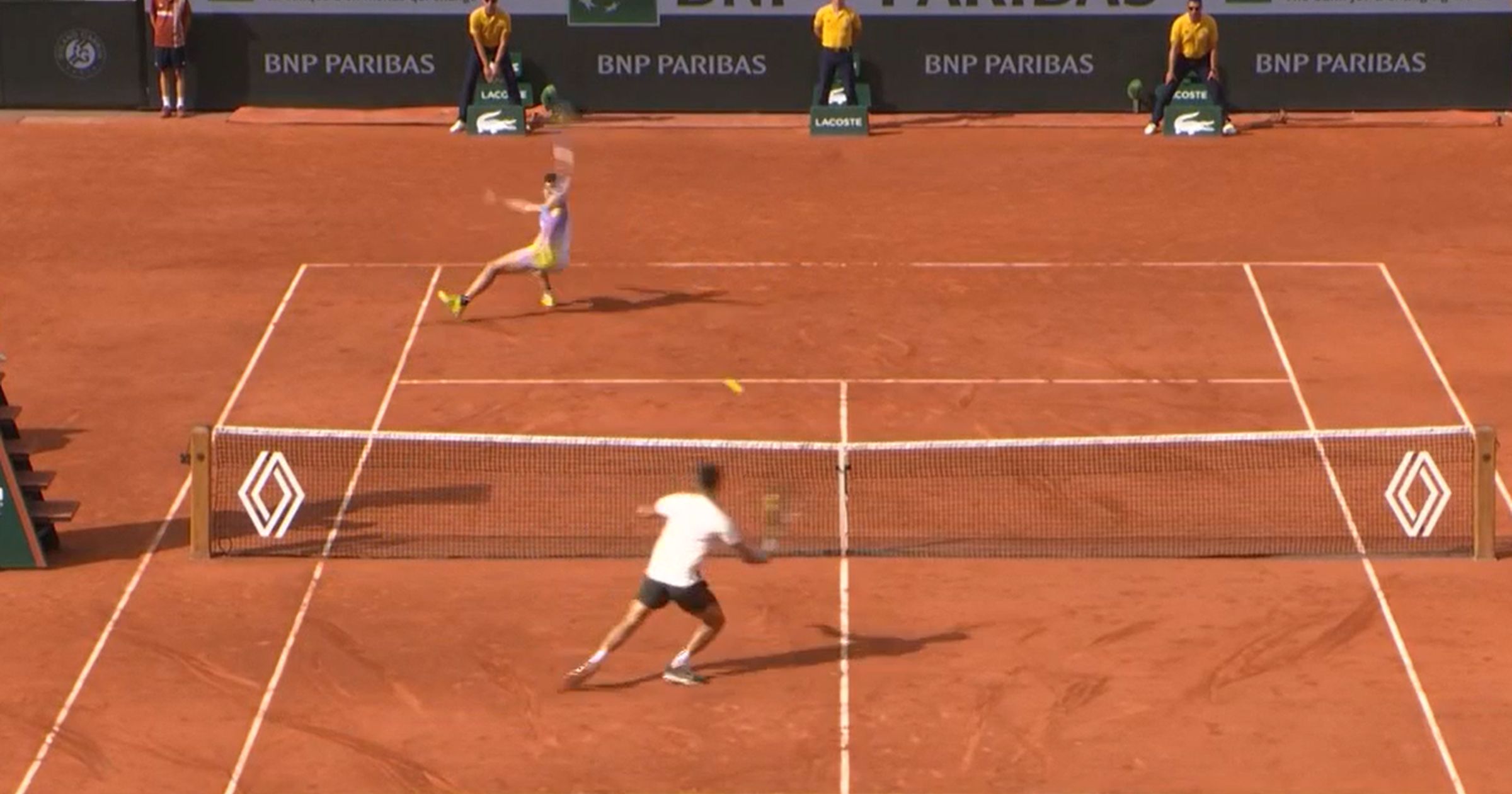 Ben Shelton faller mot Carlos Alcaraz - Tennis video - Eurosport