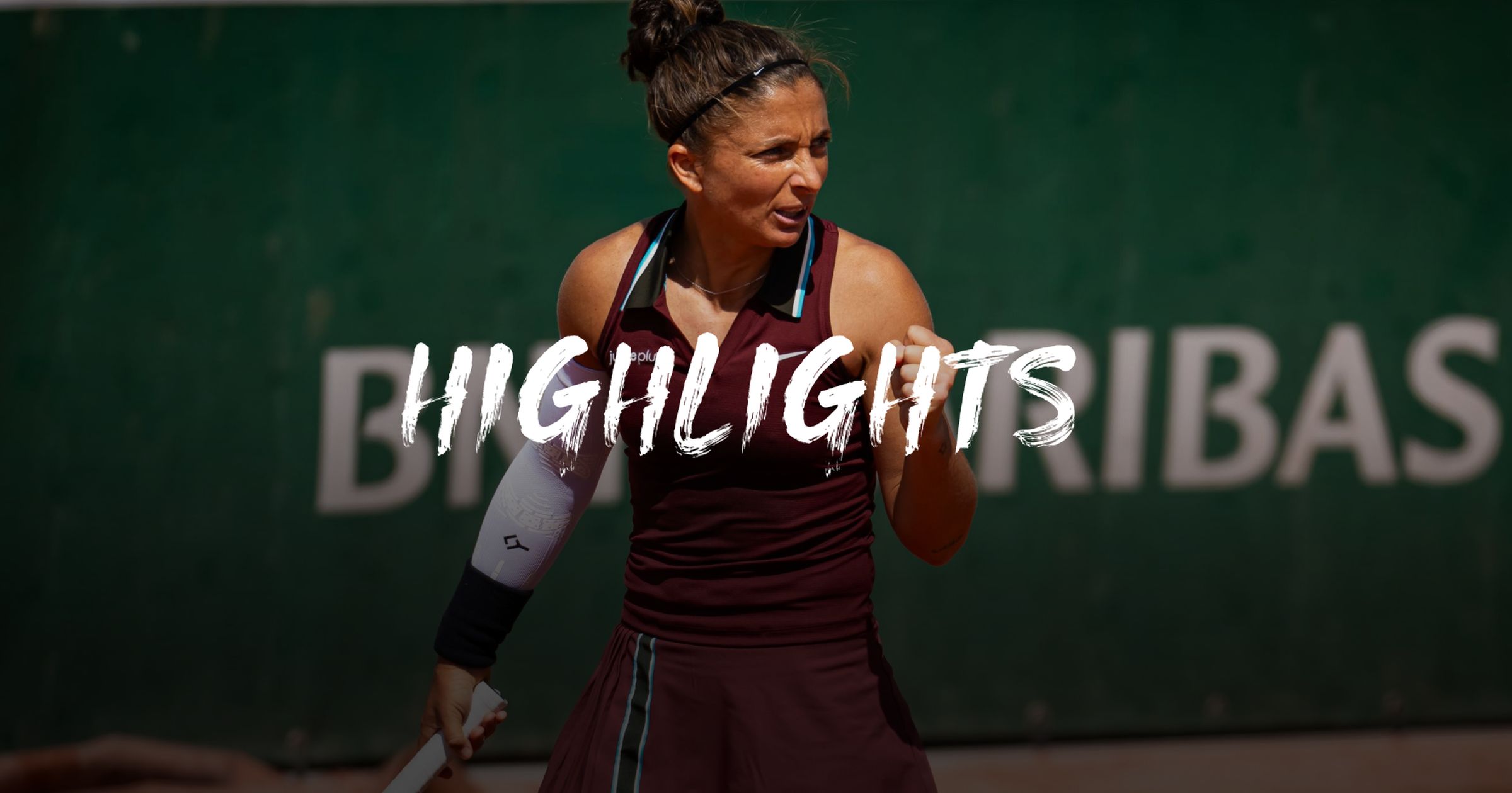 Roland Garros - B. Haddad Maia / L. Siegemund - S. Errani / J. Paolini - a mérkőzés legjobb pillanatai