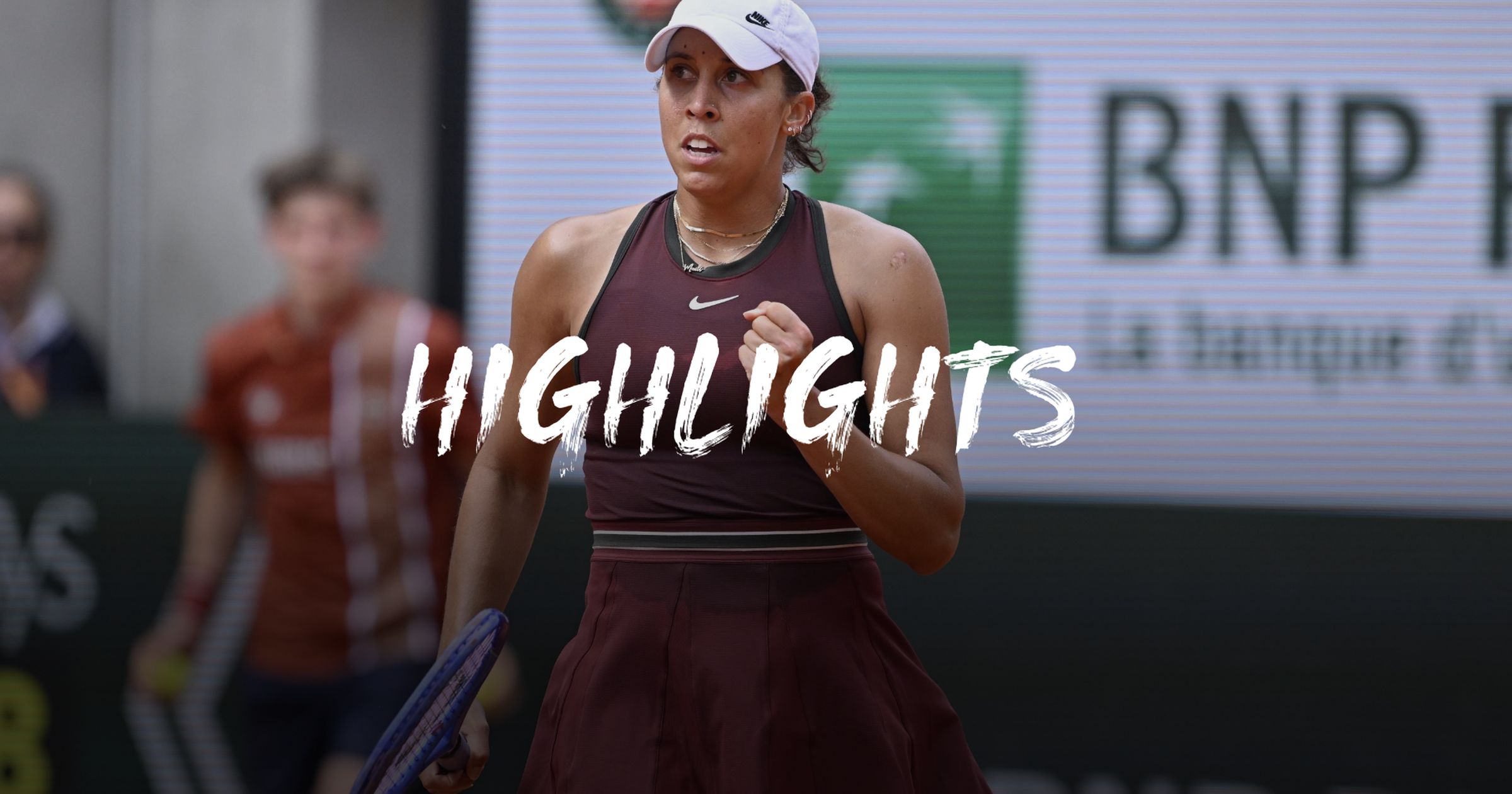 Roland Garros - Madison Keys - Hailey Baptiste - a mérkőzés legjobb pillanatai