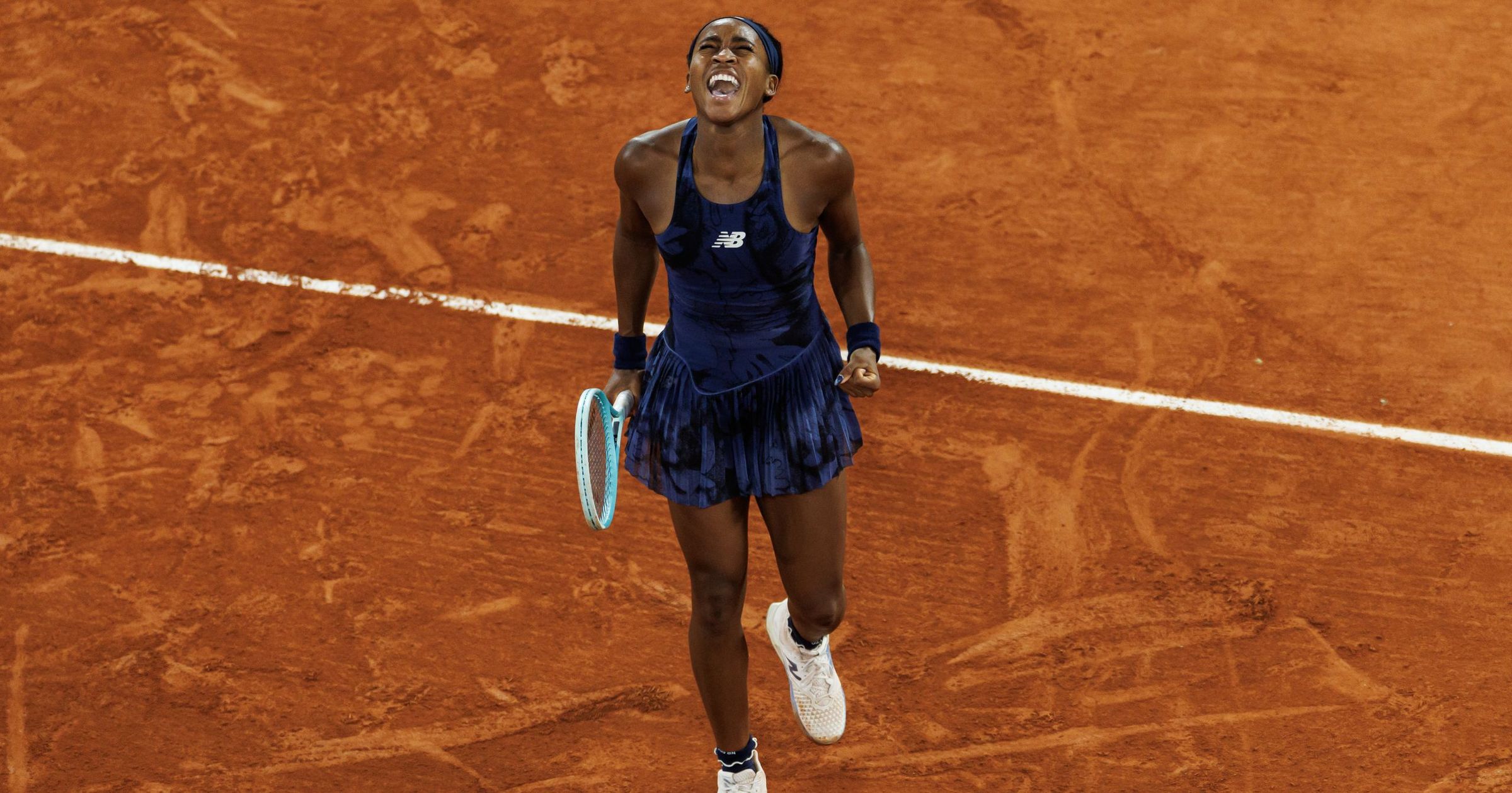 Gauff hengerelt, kiejtette a Roland Garros történetének első női szabadkártyás elődöntősét