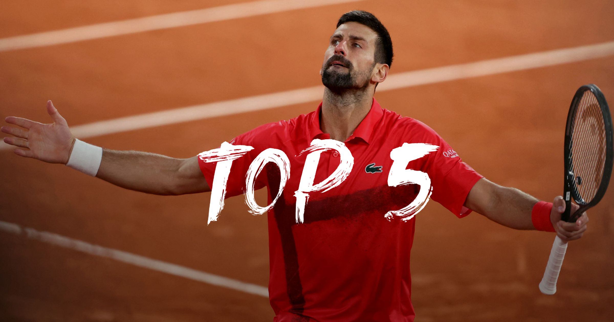 "Micsoda játékos! Micsoda pont! Mesés!" - Öt zseniális Djokovic-megoldás a Roland Garrosról