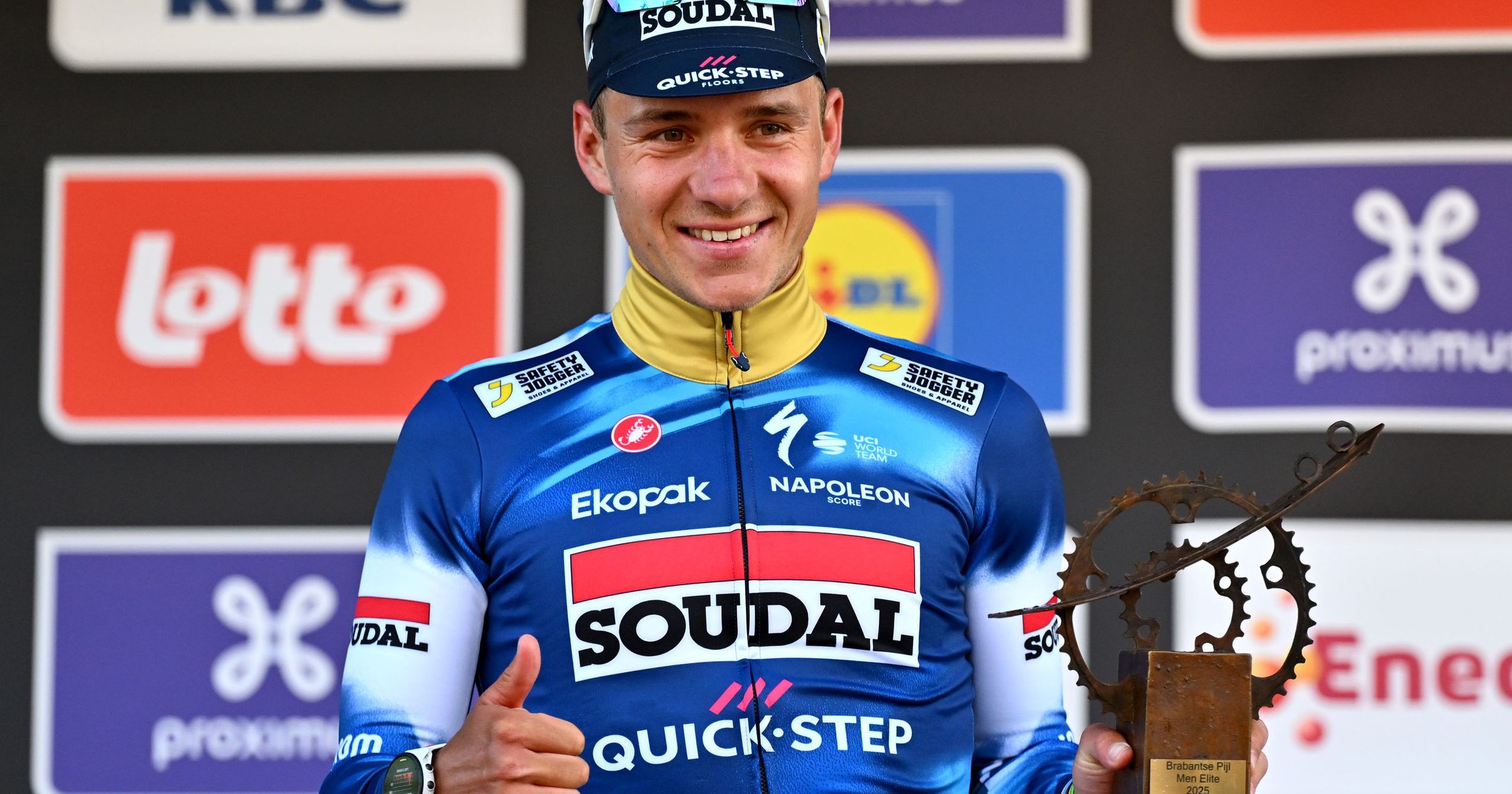 Evenepoel: "Szeretném egyszer legyőzni Pogačart és Vingegaard-t a Touron"