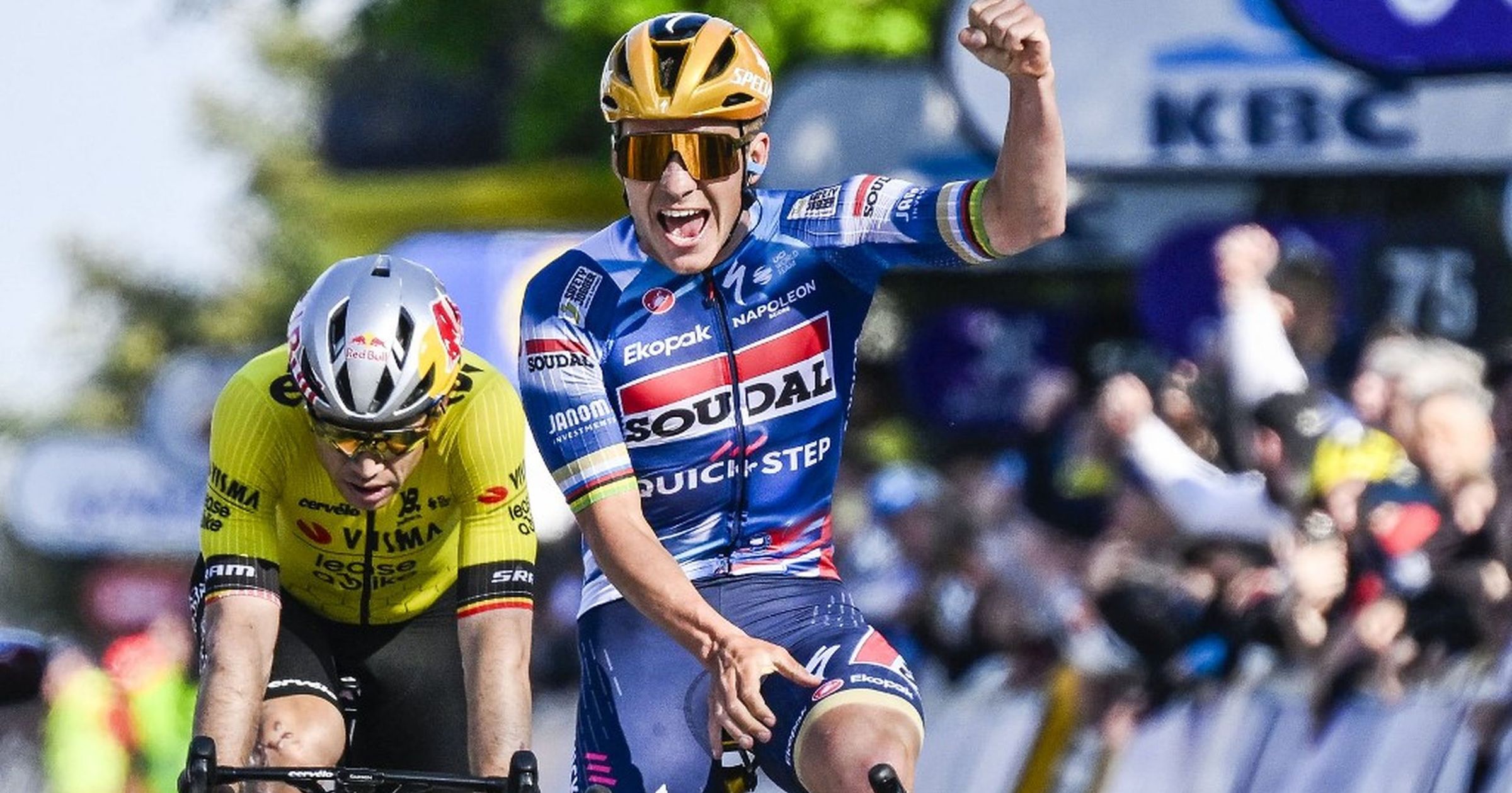 „Ott van benne egy pitbull” – Evenepoel élete legjobb formájában várja a Dauphinét és a Tourt