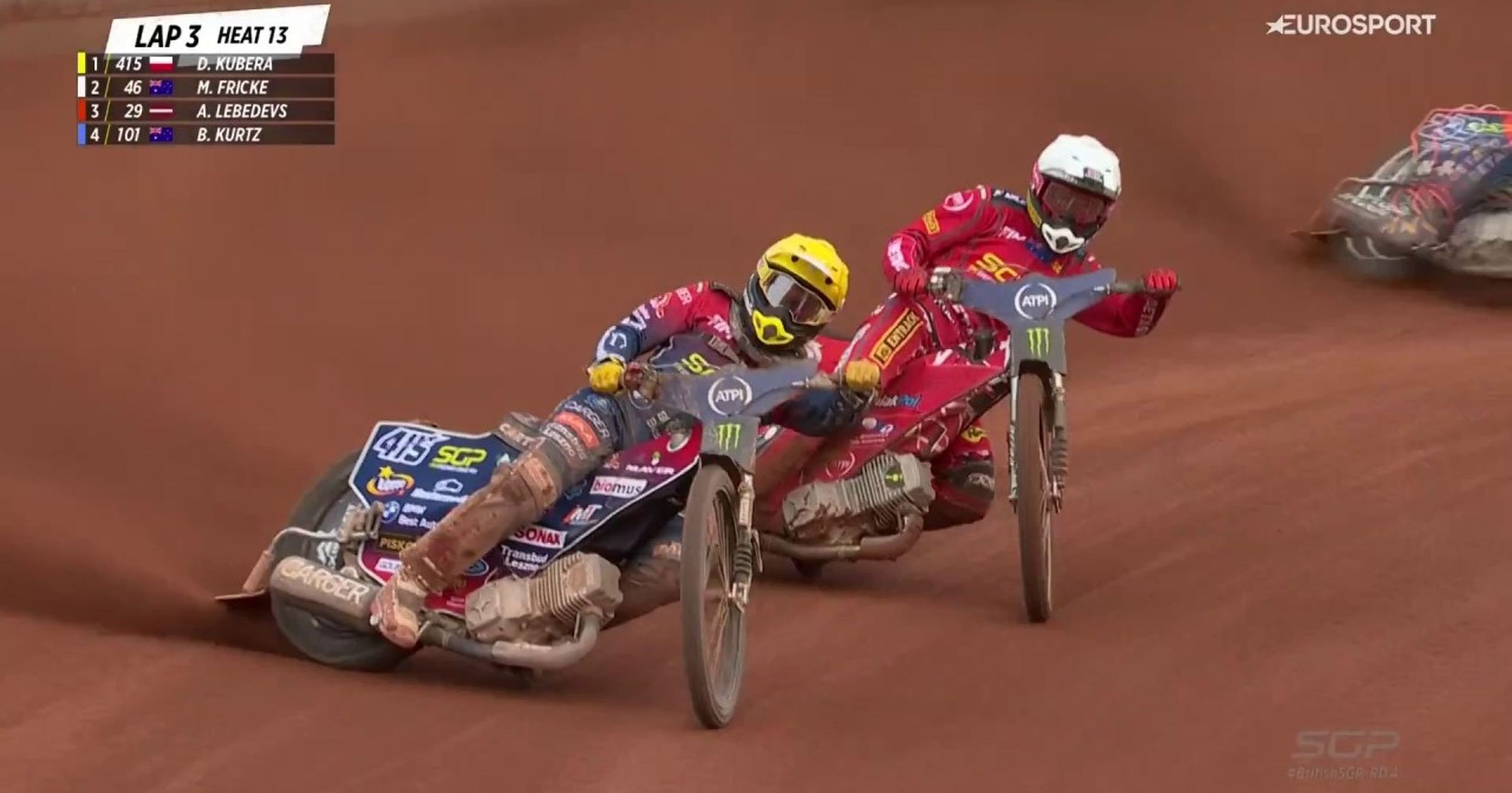 Max Fricke wygrał 13. bieg w piątkowym Grand Prix w