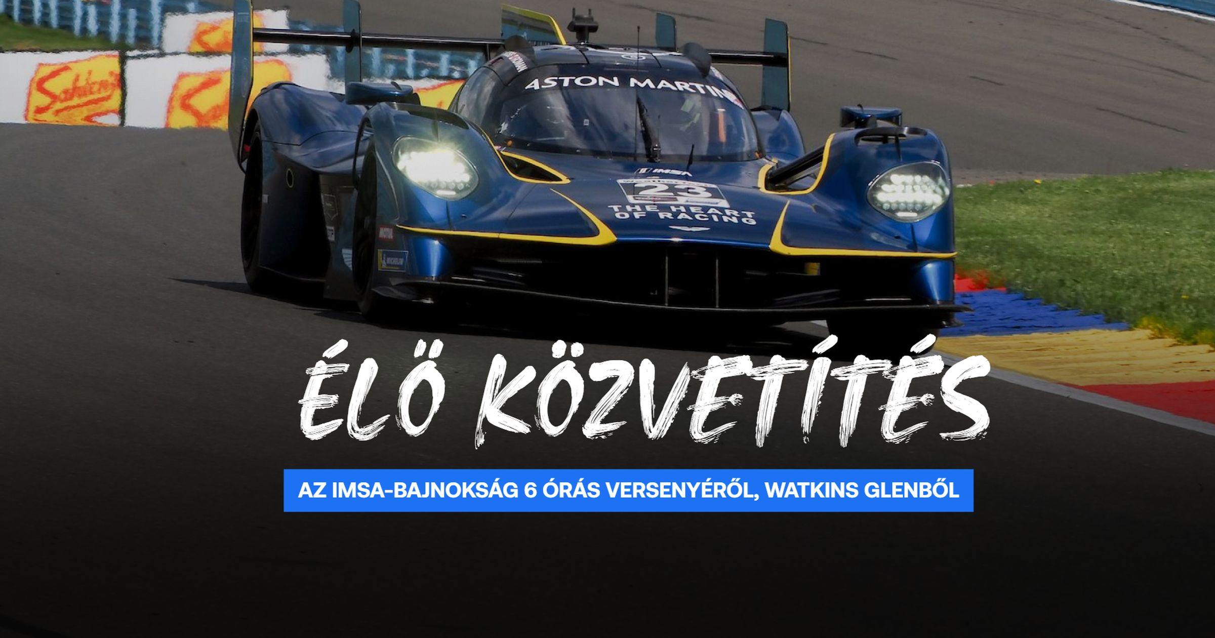 Nézd itt élőben az IMSA-bajnokság hatórás futamát Watkins Glenből