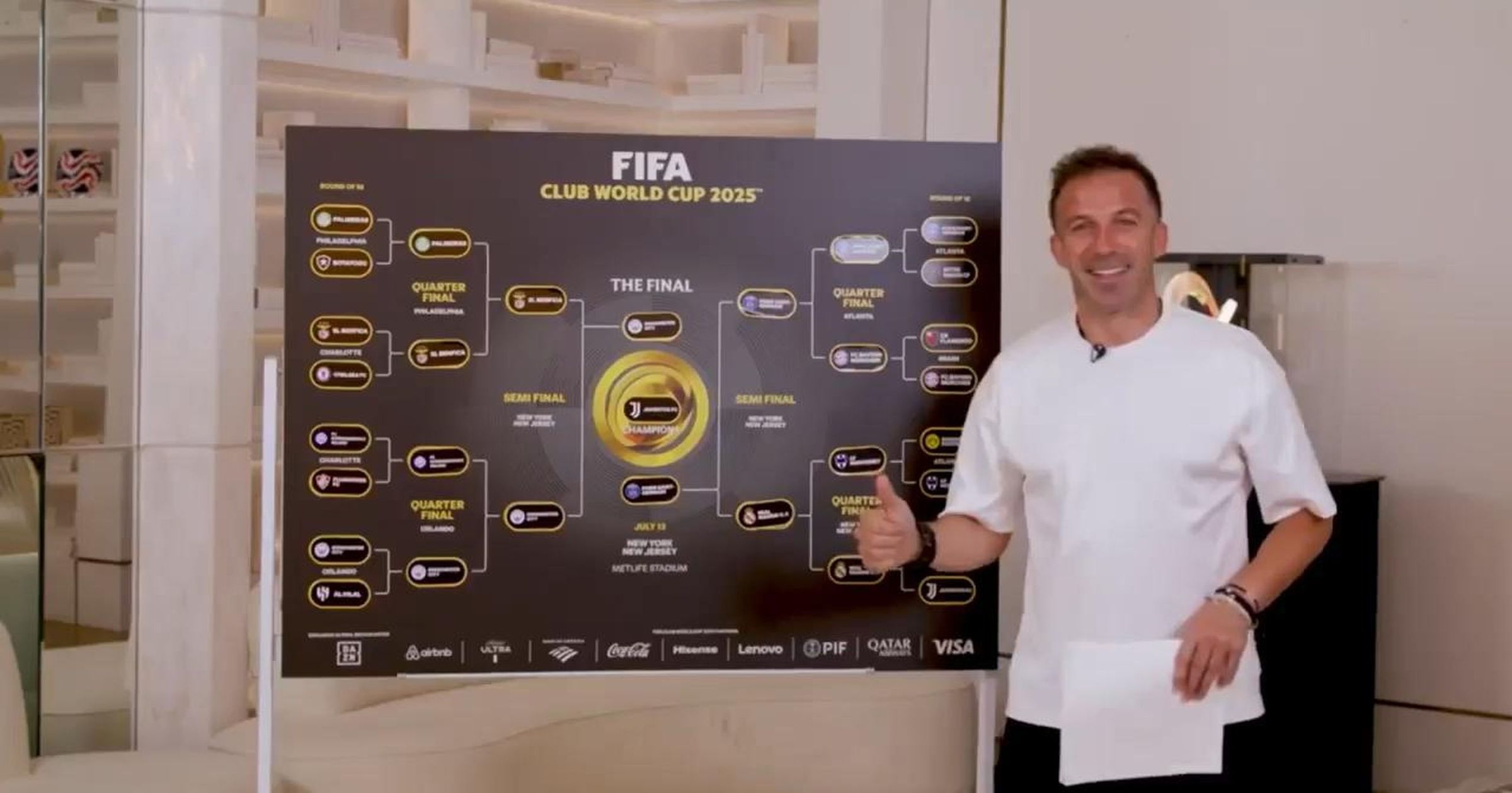 Sosem találnád ki, hogy Alessandro Del Piero szerint ki nyeri a klubvilágbajnokságot!