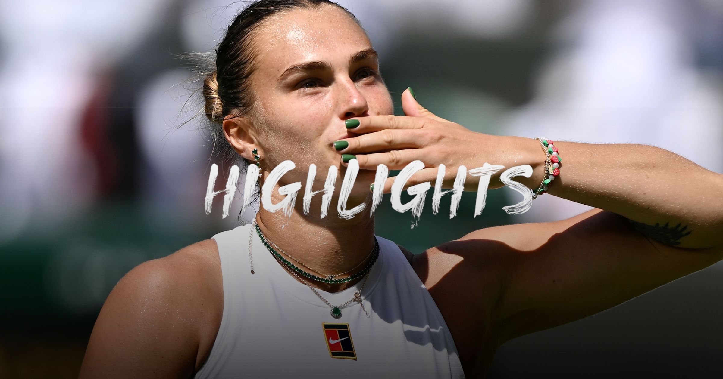 Sabalenka villámrajtot vett Wimbledonban, egy sima és egy szorosabb szettben lépett tovább