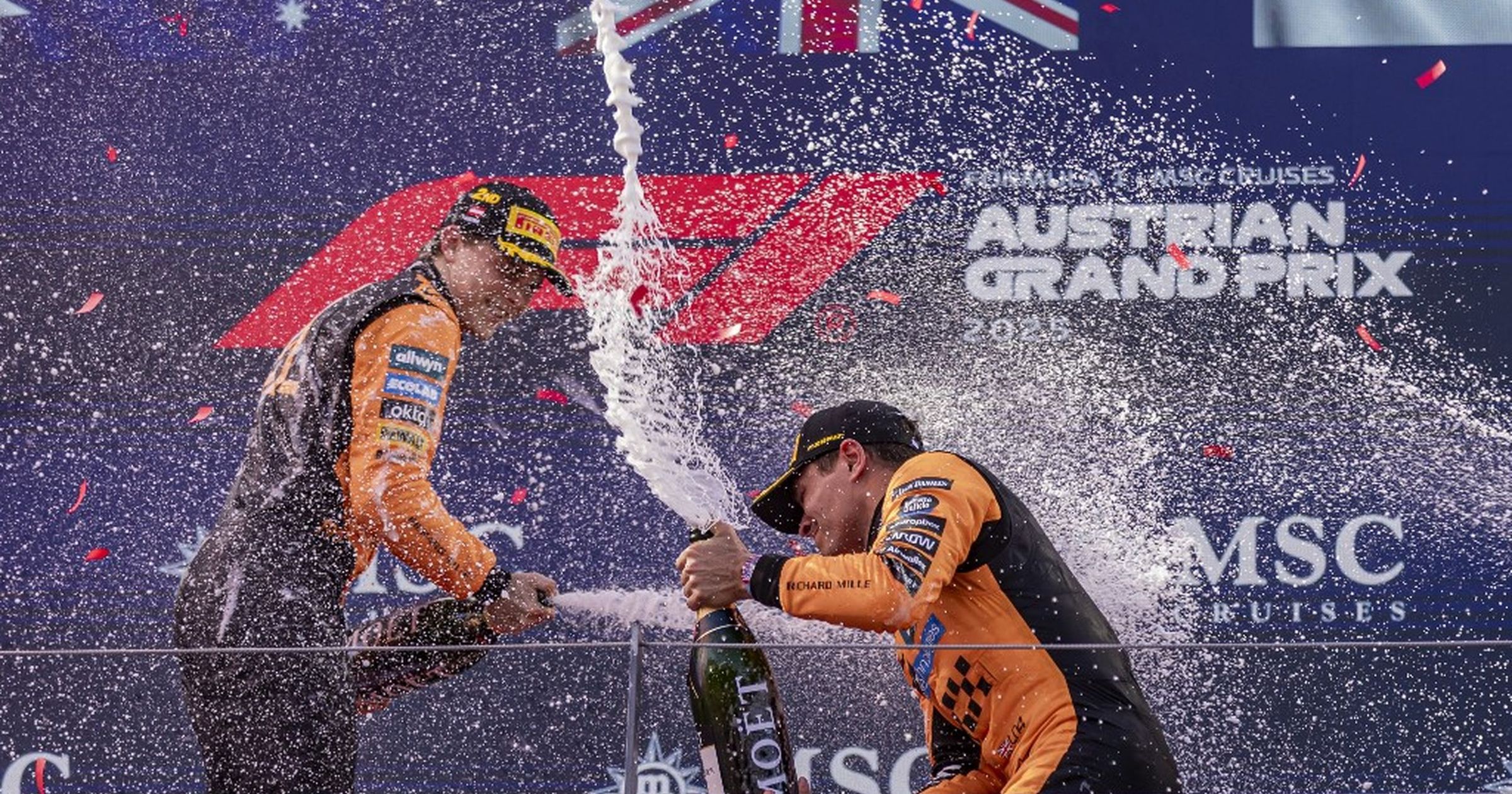 McLaren-egyeduralom és a Verstappennel együtt szenvedő narancs sereg: erről írtak Spielberg után
