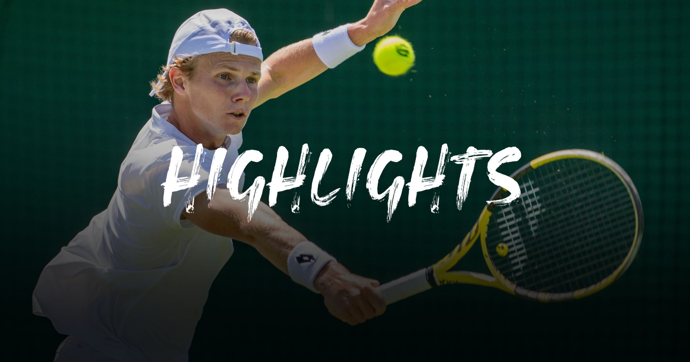 Wimbledon - Jesper de Jong - Christopher Eubanks - a mérkőzés legjobb pillanatai