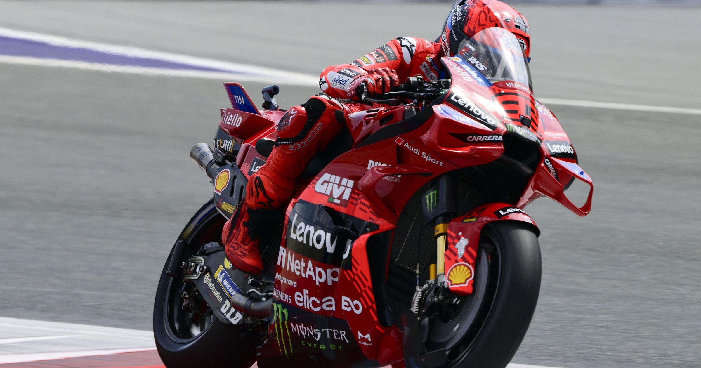 Sesta di fila per Marquez! Marc vince davanti ad Aldeguer e Bez. Bagnaia solo 8°
