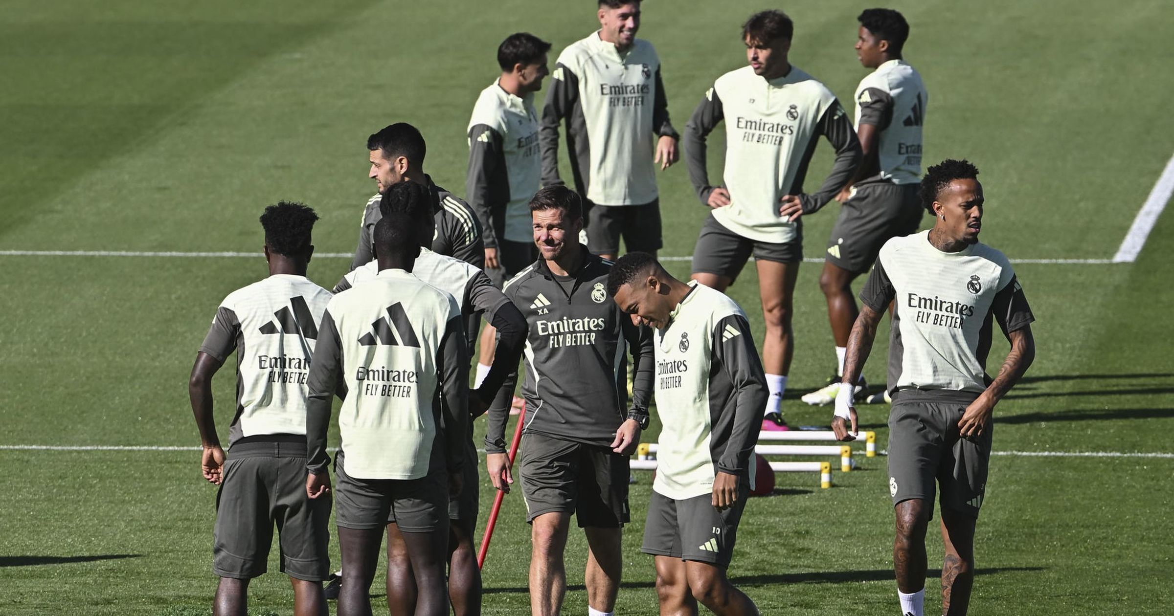 LaLiga 25/26 | Mbappé se entrena con normalidad sin rastro de sus ...