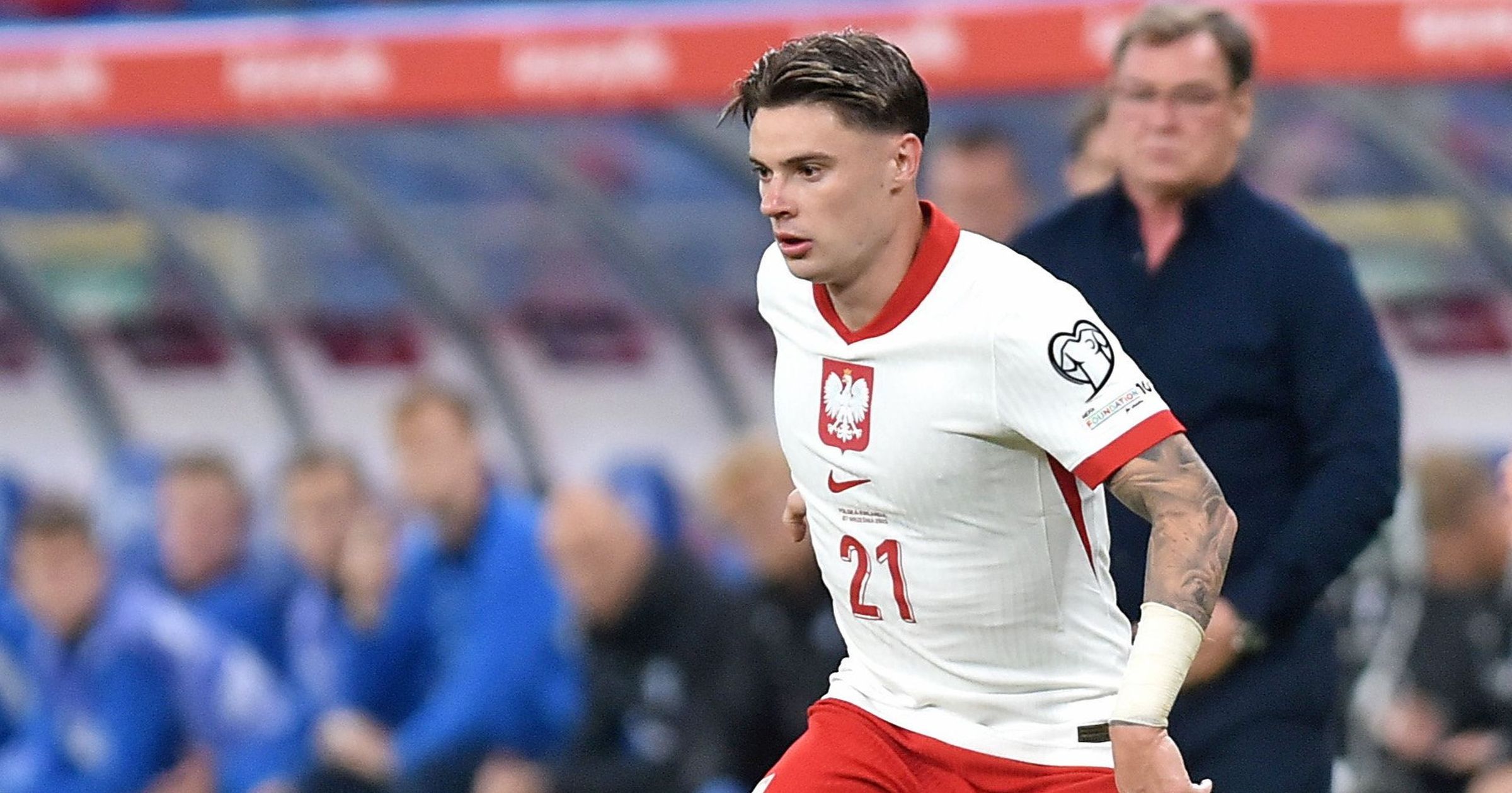 Nicola Zalewski dostał żółtą kartkę w meczu Malta - Polska. Nie zagra w ...