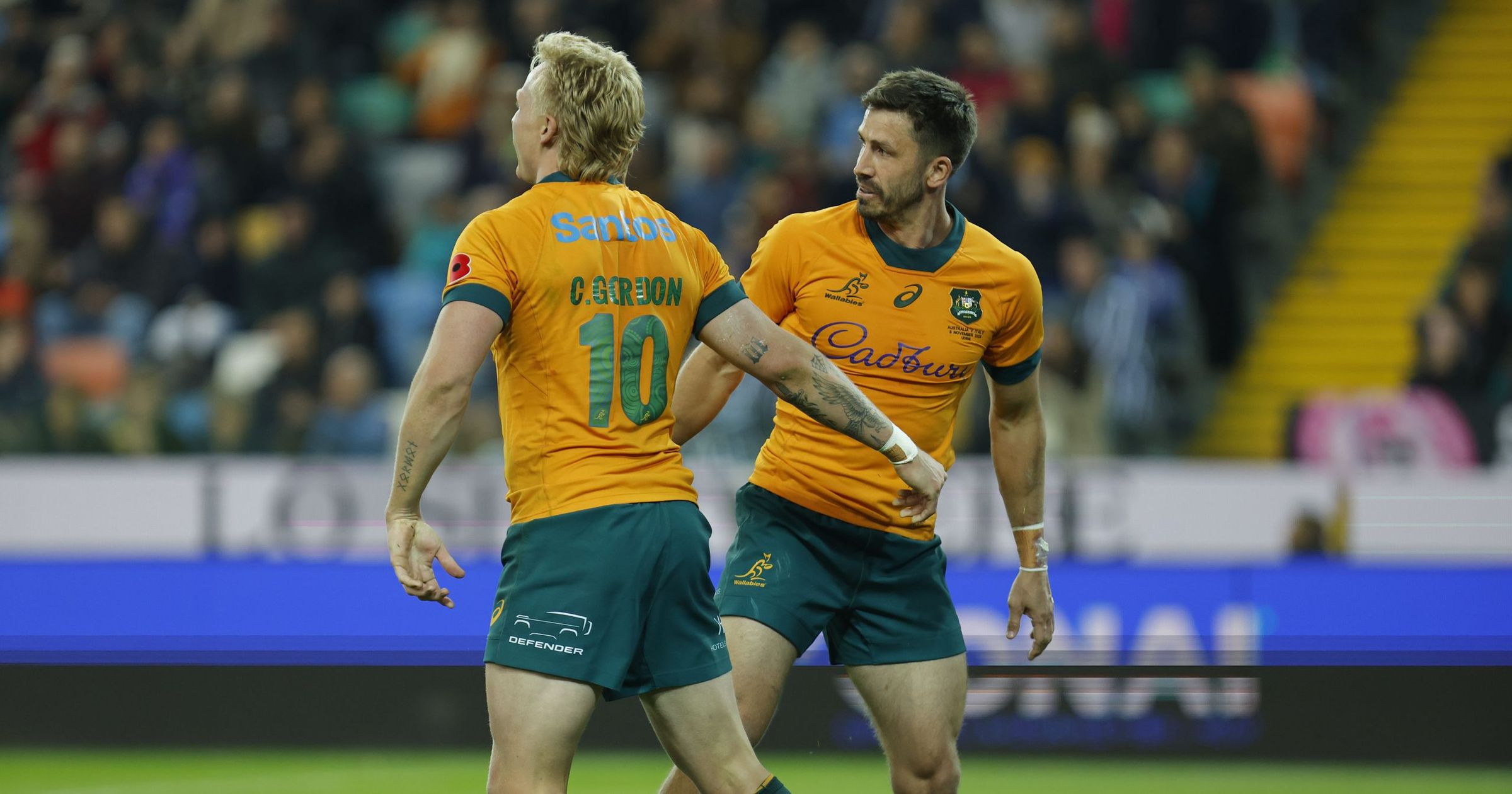 Une charnière Gordon-Gordon : la compo de l'Australie contre le XV de France