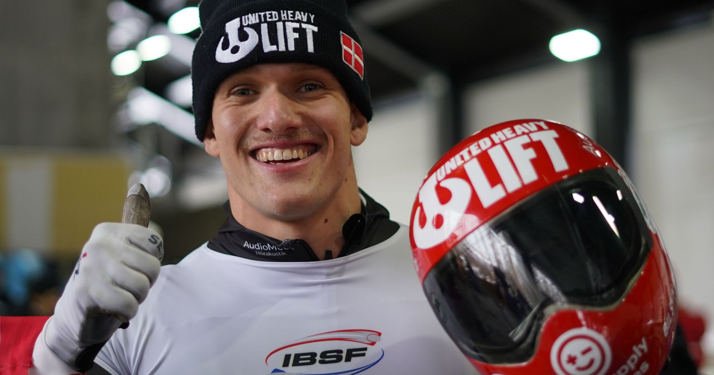 Den danske skeleton-kører, Rasmus Vestergård Johansen vil give Danmark ...
