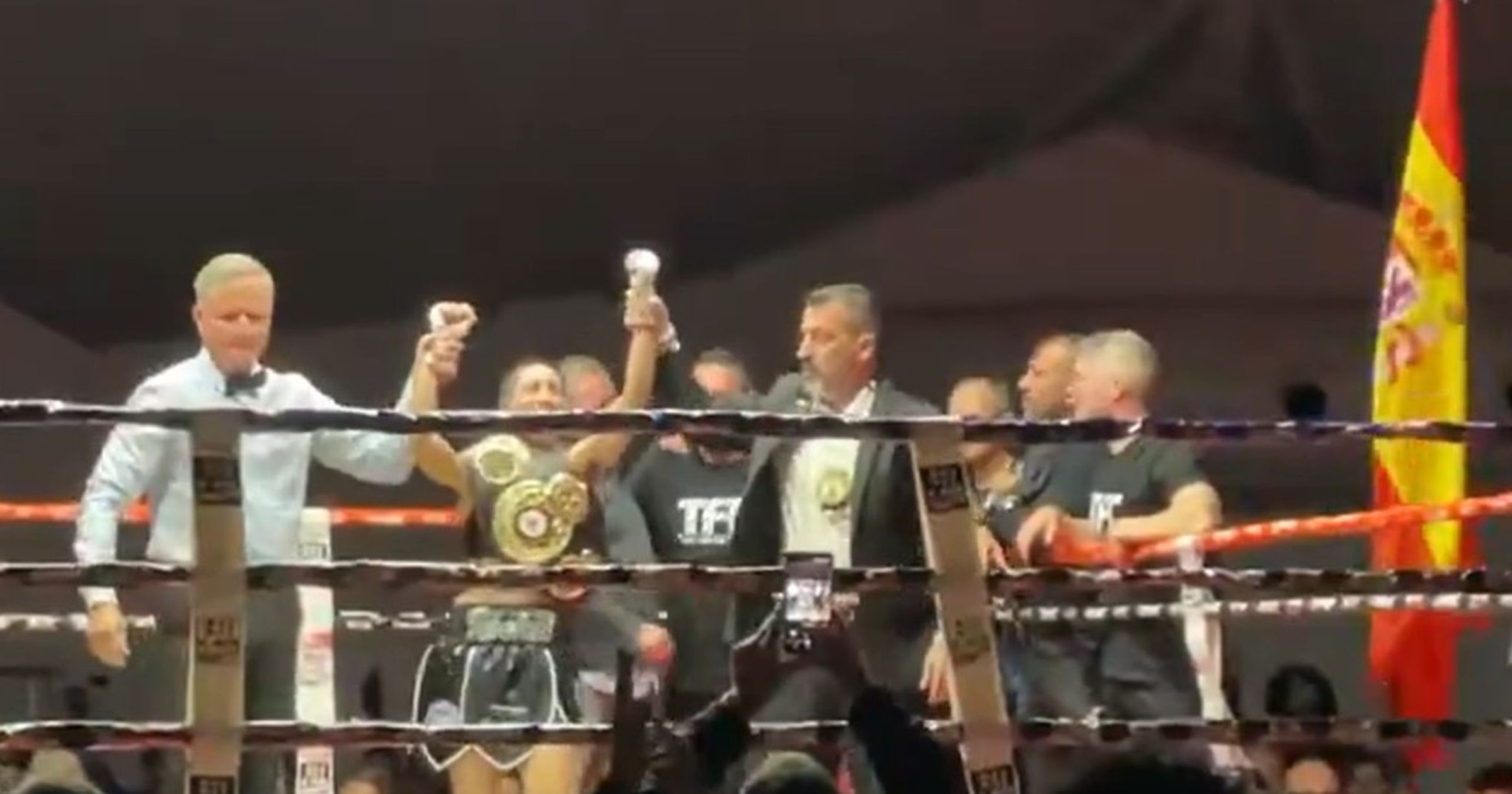Isa Rivero hace historia en el boxeo español: Campeona del mundo del ...
