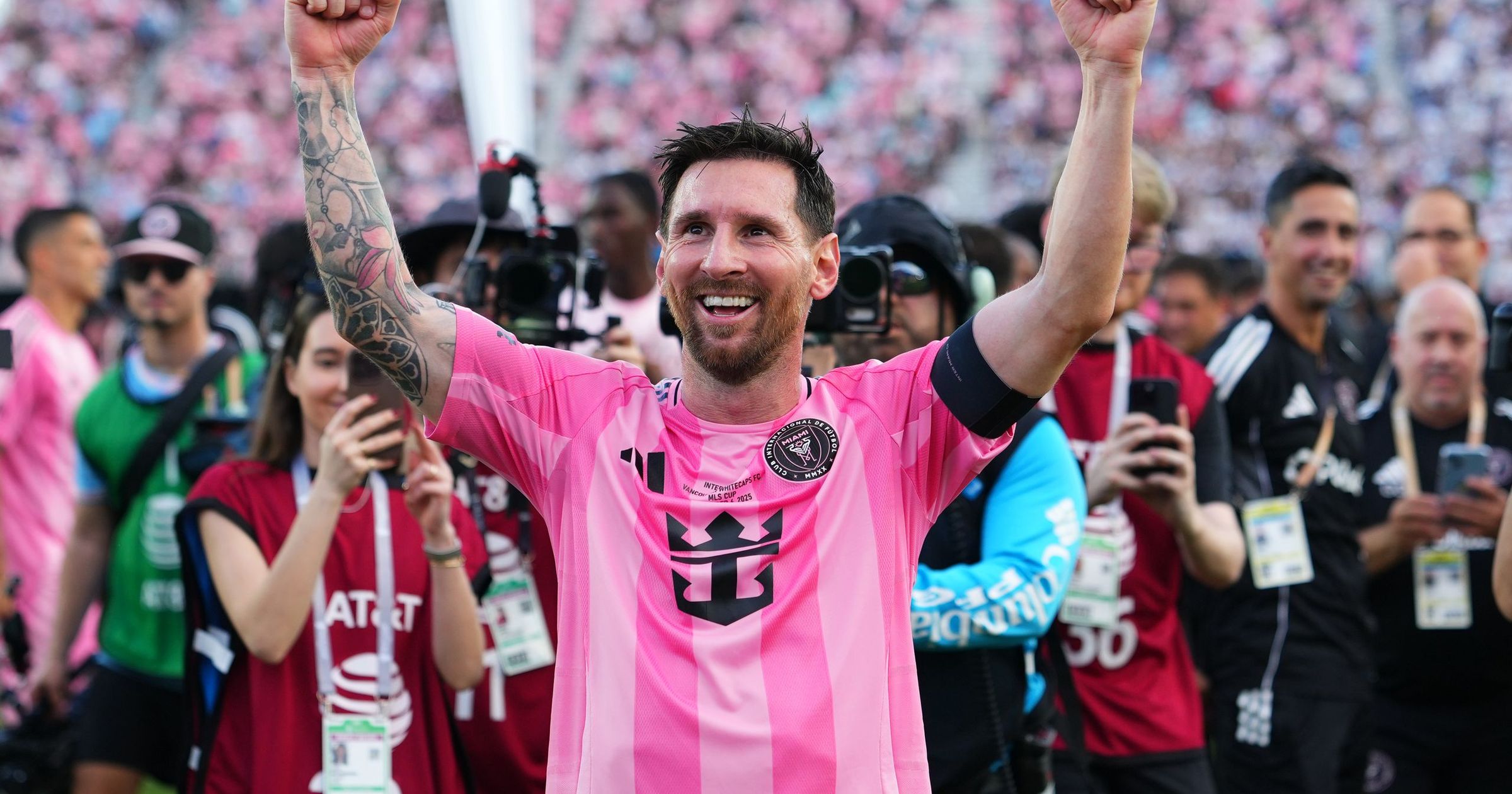 Lionel Messi Et L Inter Miami Sacr s Champions De MLS Eurosport