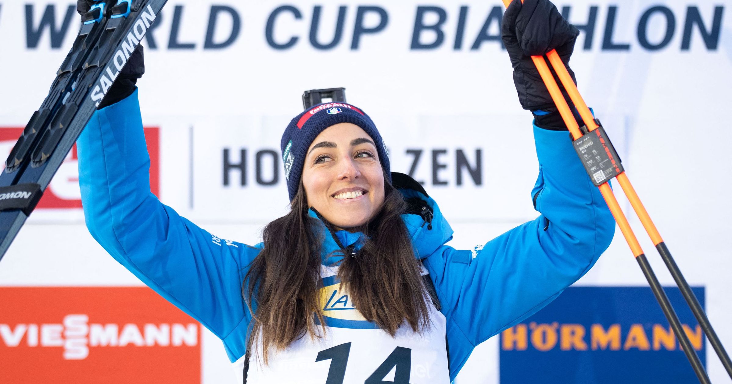 Lisa Vittozzi spettacolare! Rimonta da 14ª a 1ª nell'Inseguimento di ...