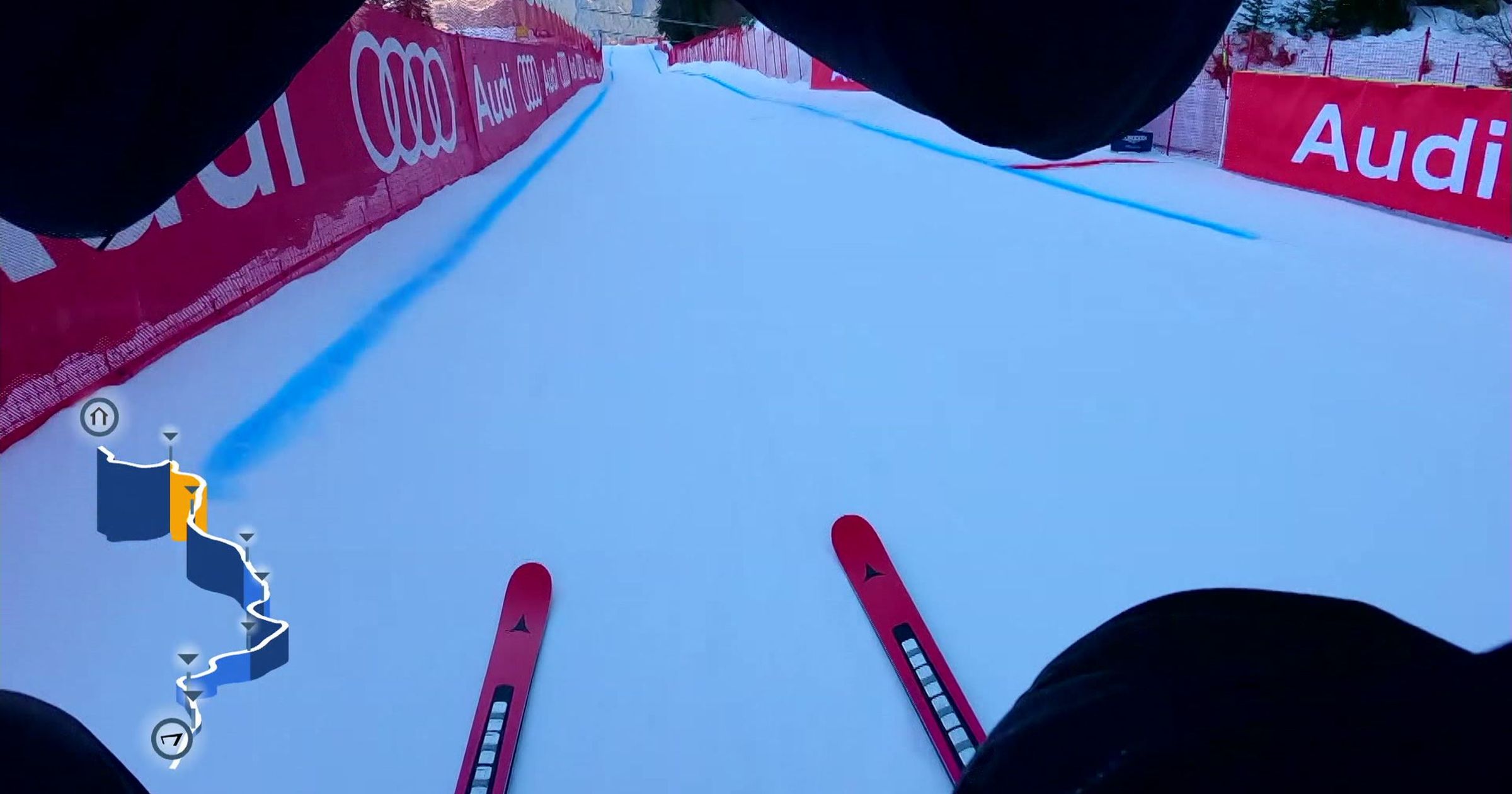 POV : la descente de Kitzbühel comme si vous y étiez