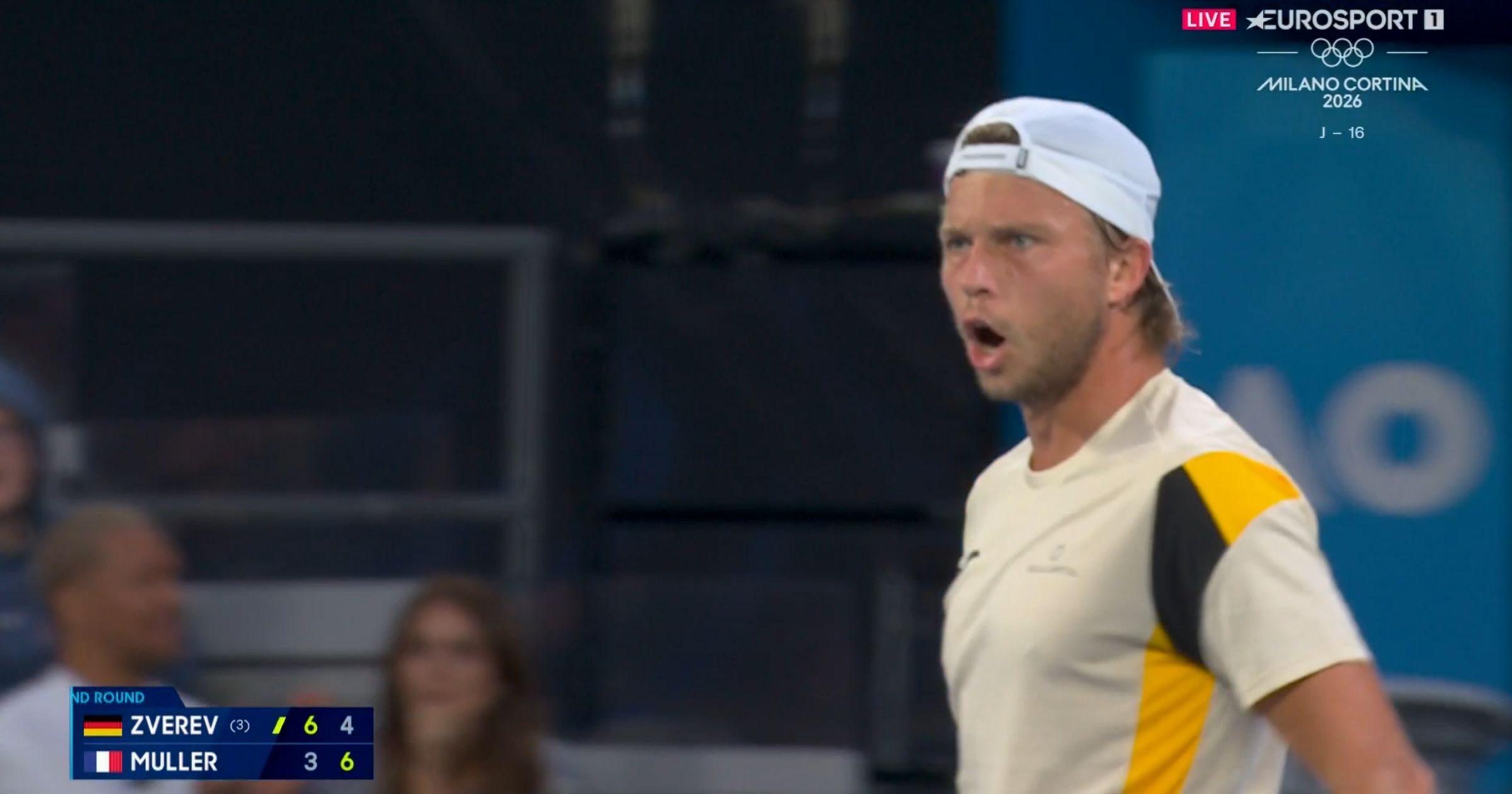 Sensation à Melbourne : Müller égalise face à Zverev