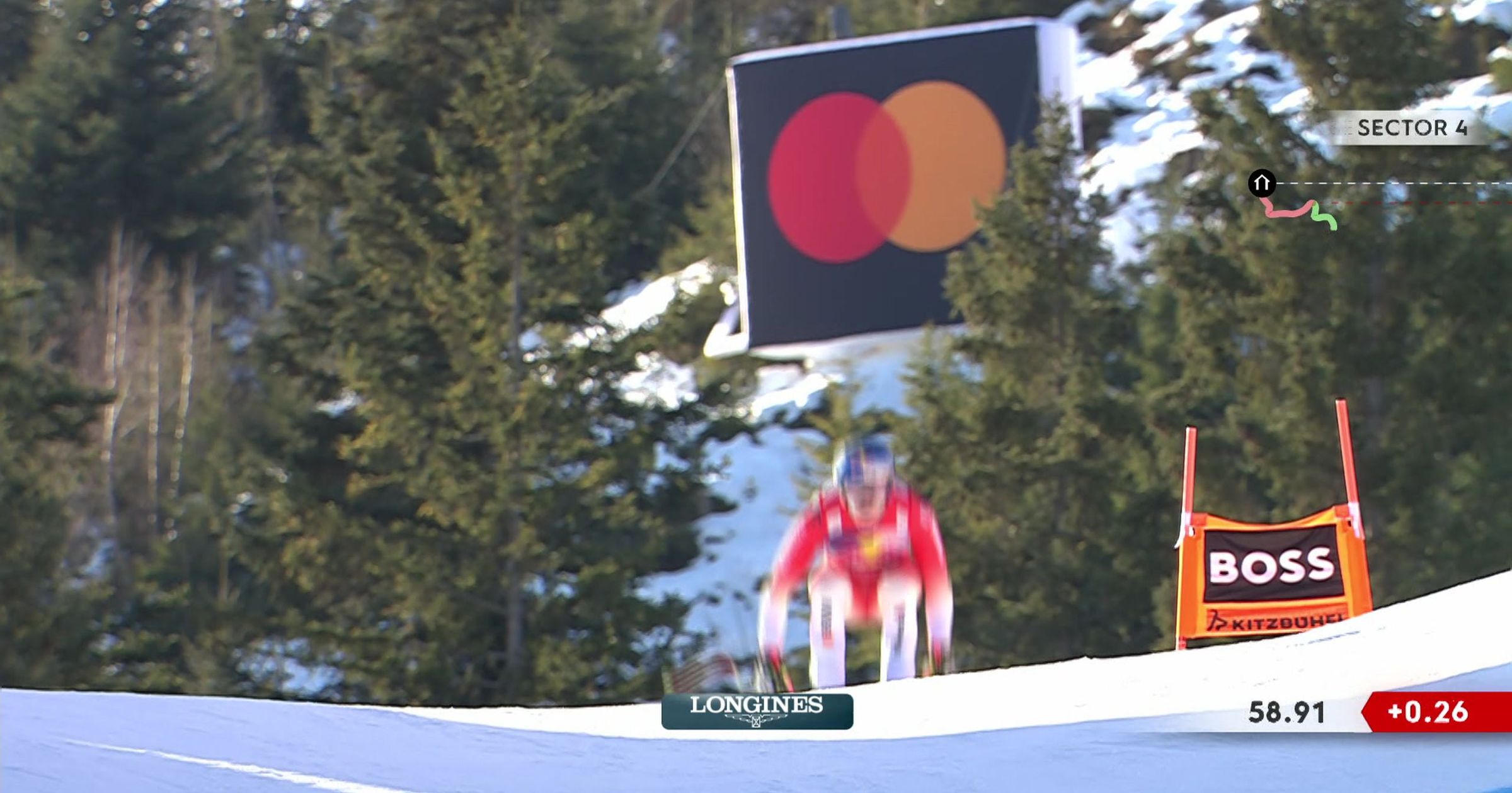 Odermatt prend ses marques sur la Streif : son 2e run d'entrainement en vidéo