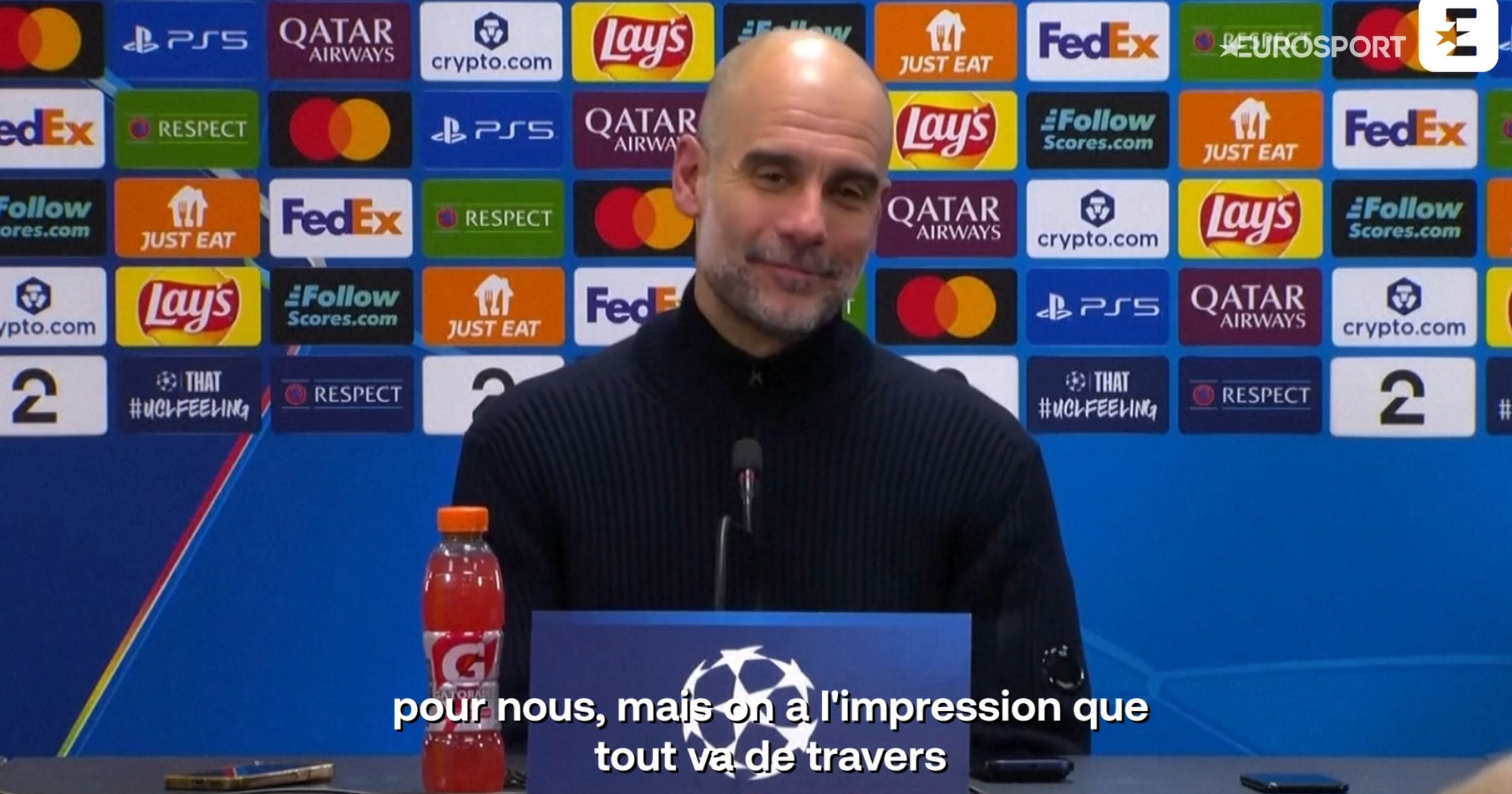 “L’impression que tout va de travers” : Guardiola sur les déboires de City